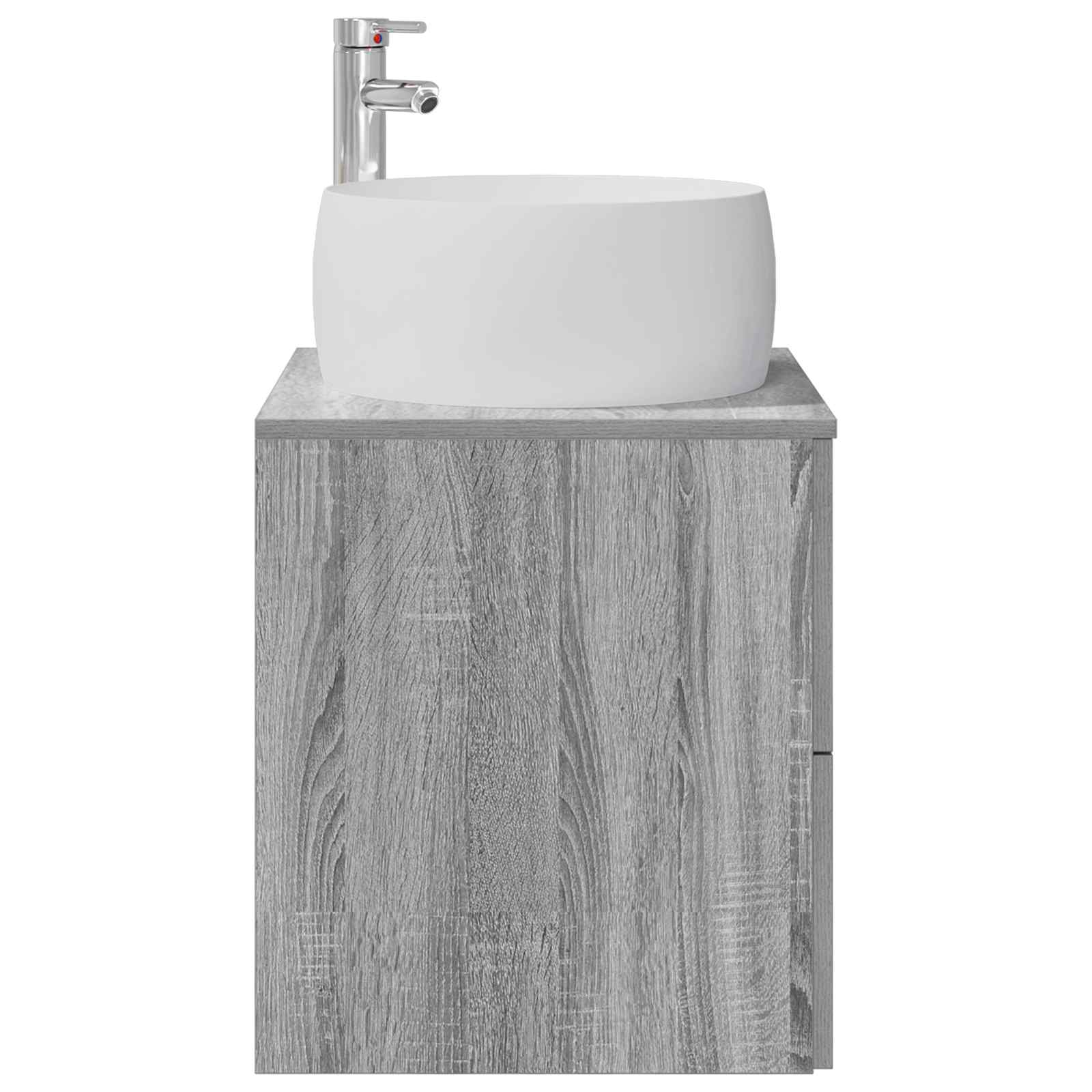 Επιτοίχια Λεκάνη Έπιπλο Γκρι Sonoma 49,5 x 44,5 x 66 εκ - Pakobazaar