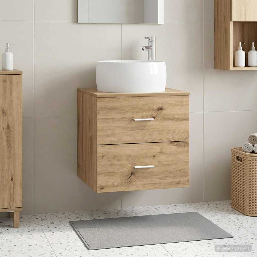 Επιτοίχια Λεκάνη Έπιπλο Artisan Δρυς 49,5 x 44,5 x 66 εκ - Pakobazaar