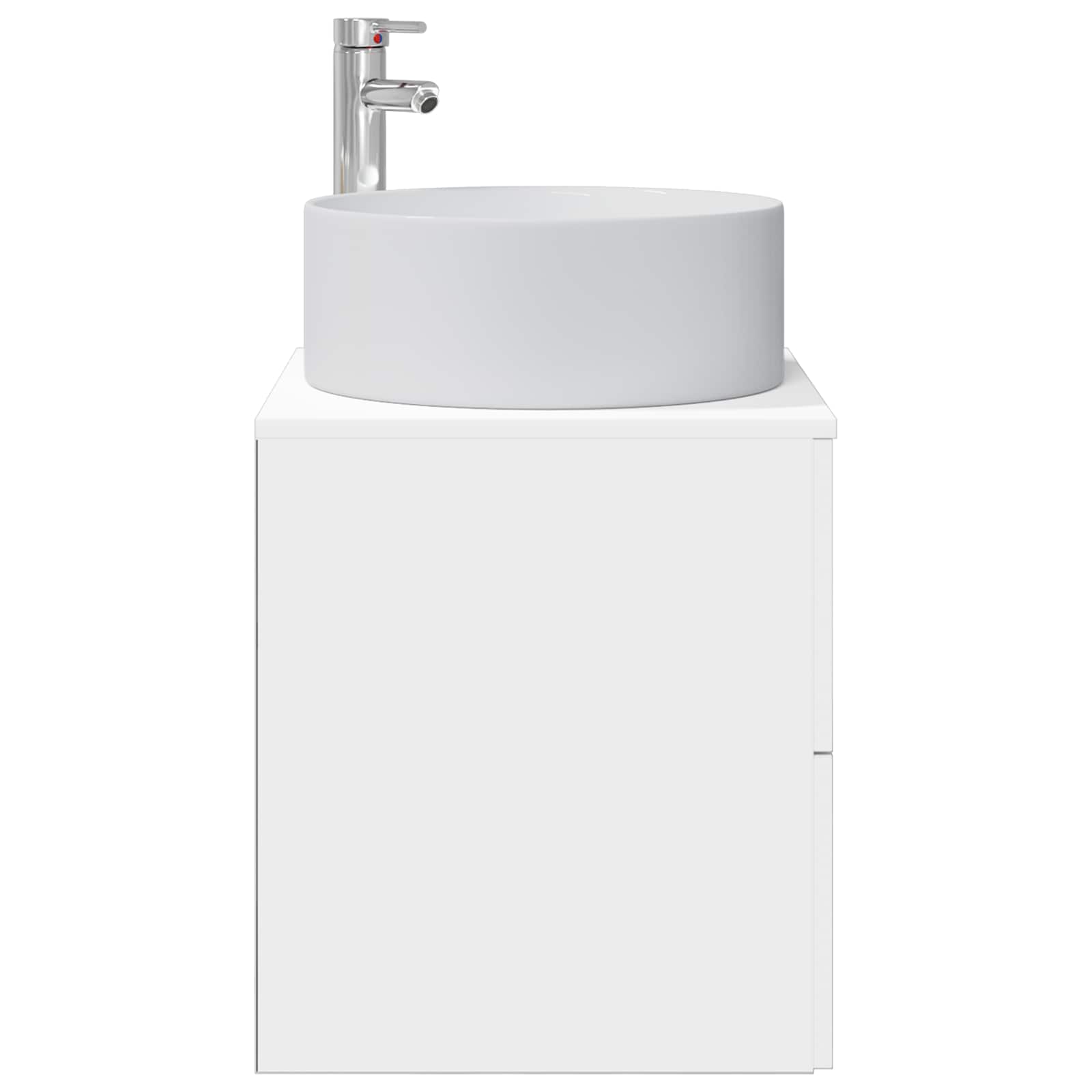 Επιτοίχια Λεκάνη Έπιπλο Λευκό 49,5 x 44,5 x 65,5 εκ - Pakobazaar