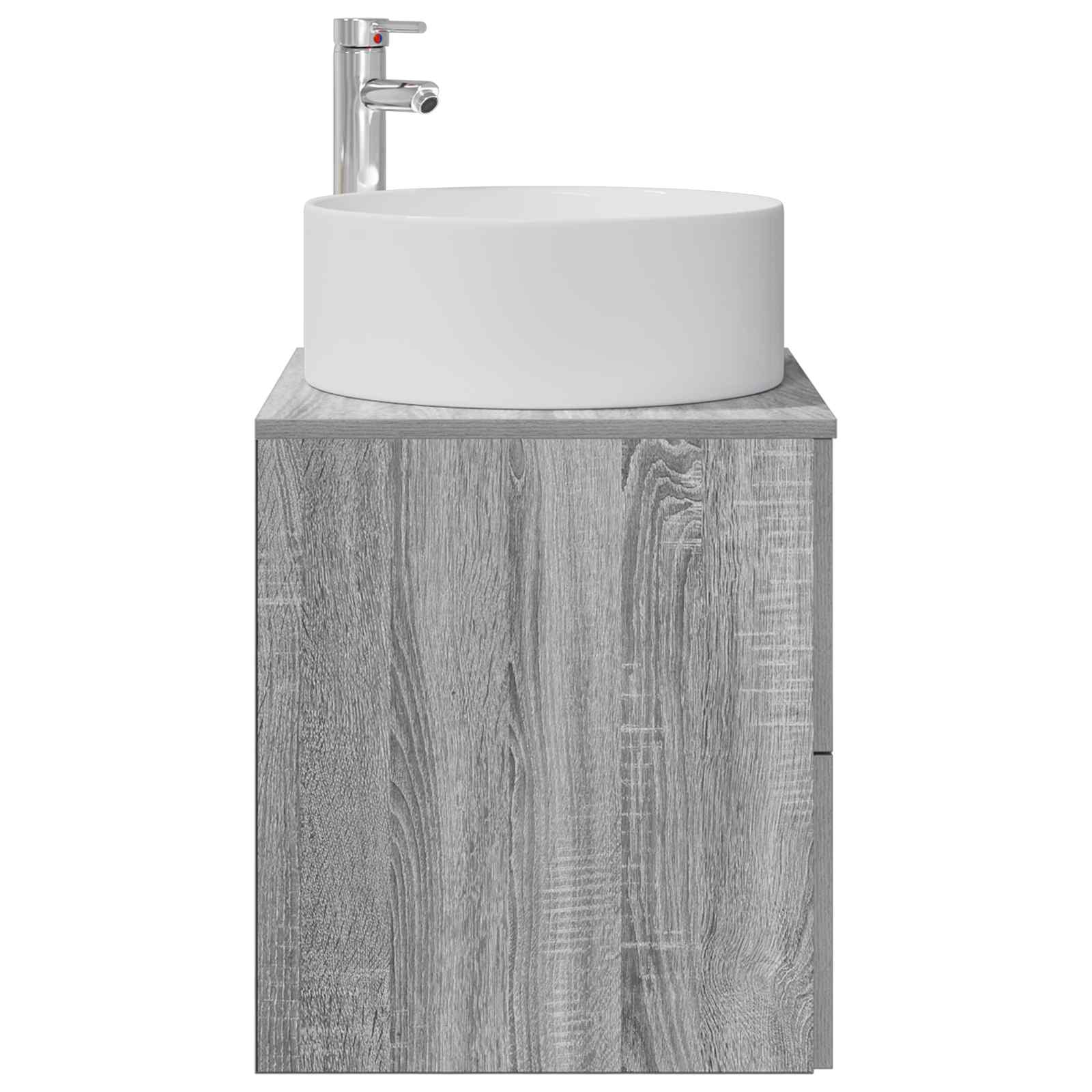 Επιτοίχια Λεκάνη Έπιπλο Γκρι Sonoma 49,5 x 44,5 x 65,5 εκ - Pakobazaar