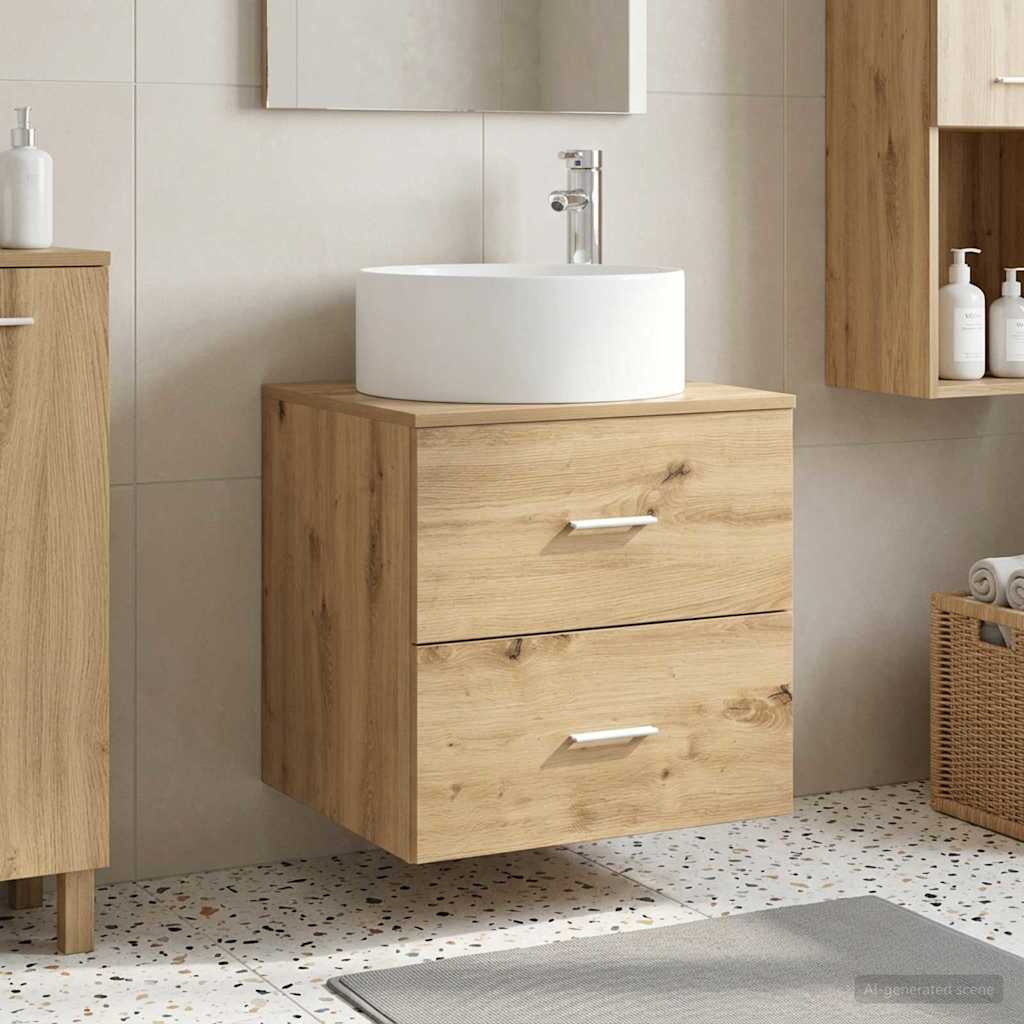 Επιτοίχια Λεκάνη Έπιπλο Artisan Δρυς 49,5 x 44,5 x 65,5 εκ - Pakobazaar