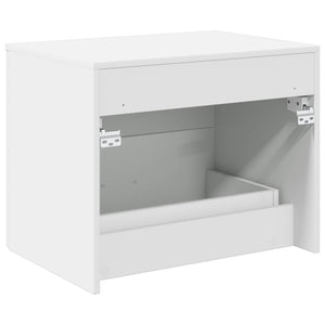 Τοίχου Μπάνιου Κάβινες Λευκό 62,5 x 44,5 x 50 εκ. - Pakobazaar