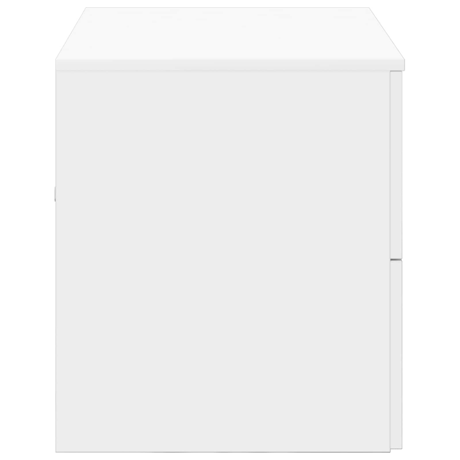 Τοίχου Μπάνιου Κάβινες Λευκό 62,5 x 44,5 x 50 εκ. - Pakobazaar