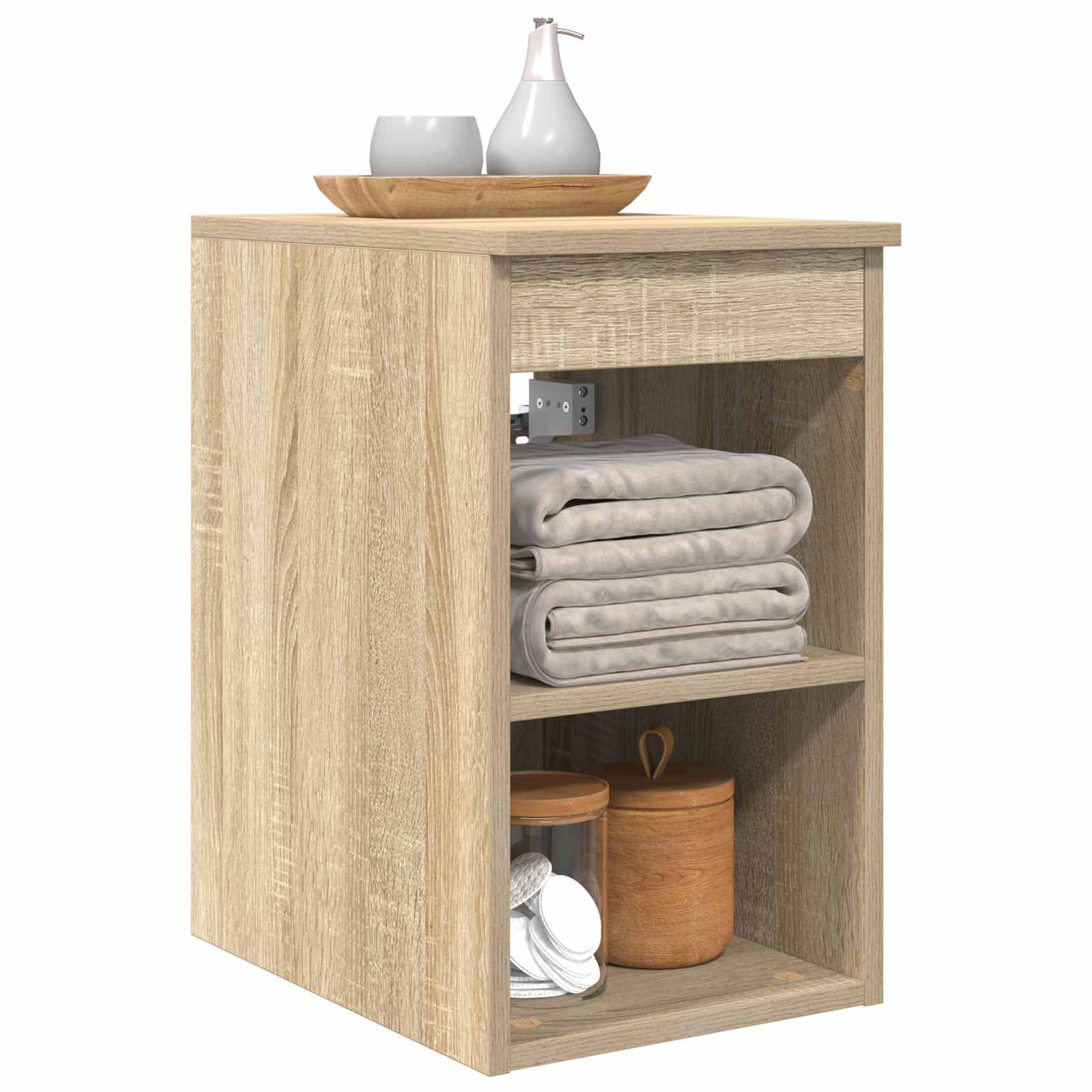 Ντουλάπι Μπάνιου Ενδιάμεσο Sonoma Δρυς 30 x 35 x 50 εκ. - Pakobazaar
