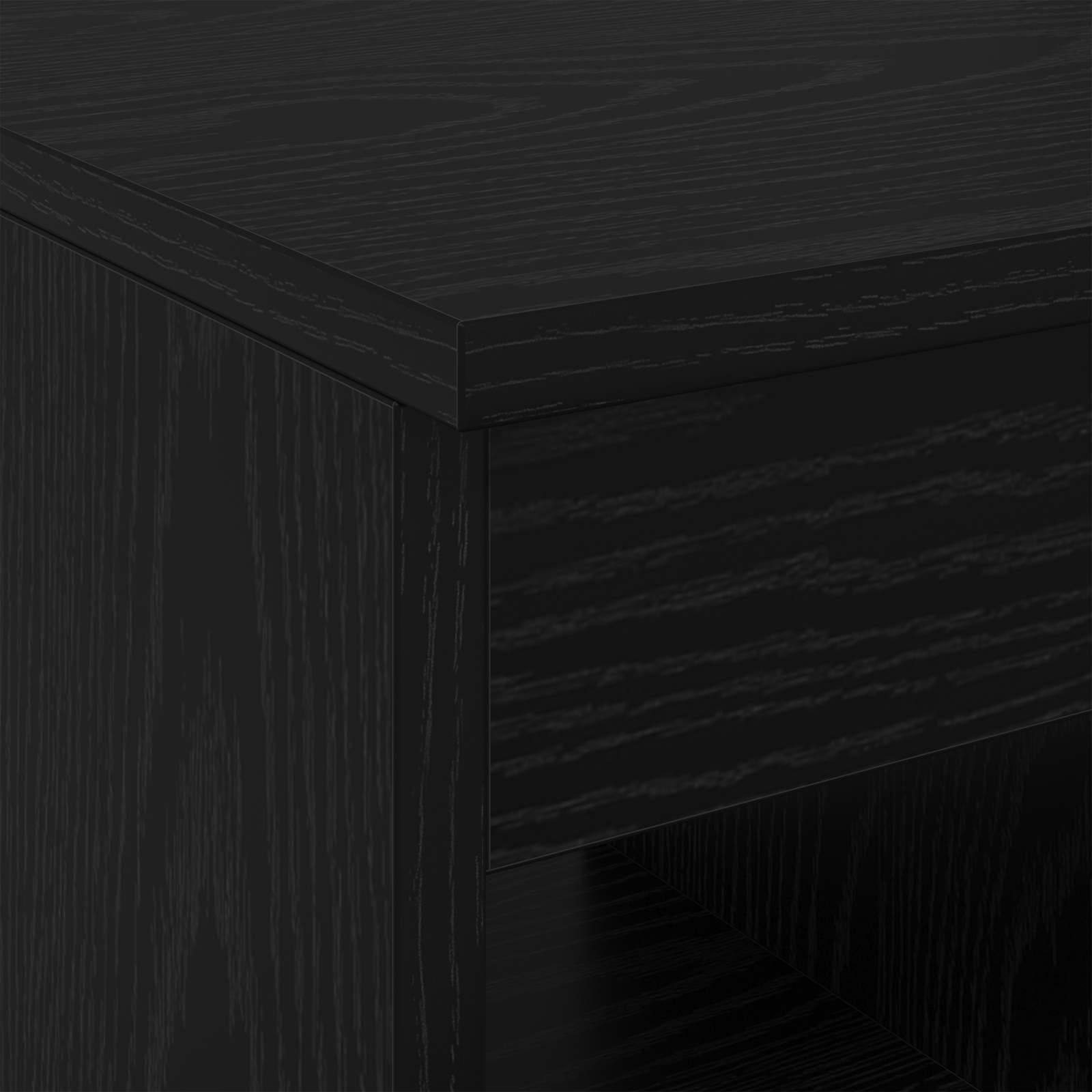Ντουλάπι Μπάνιου Ενδιάμεσο Μαύρη Δρυς 30 x 44,5 x 50 εκ. - Pakobazaar