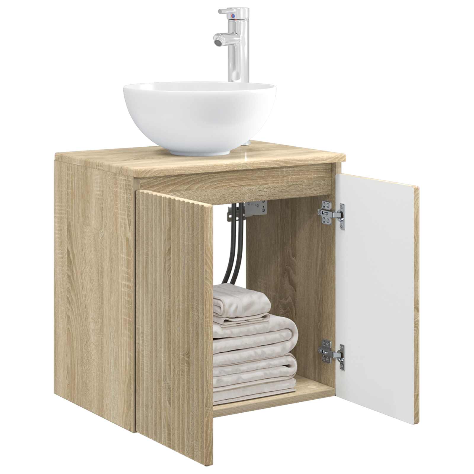 Επιτοίχια Λεκάνη Έπιπλο Sonoma Δρυς 49,5 x 41 x 64,5 εκ - Pakobazaar