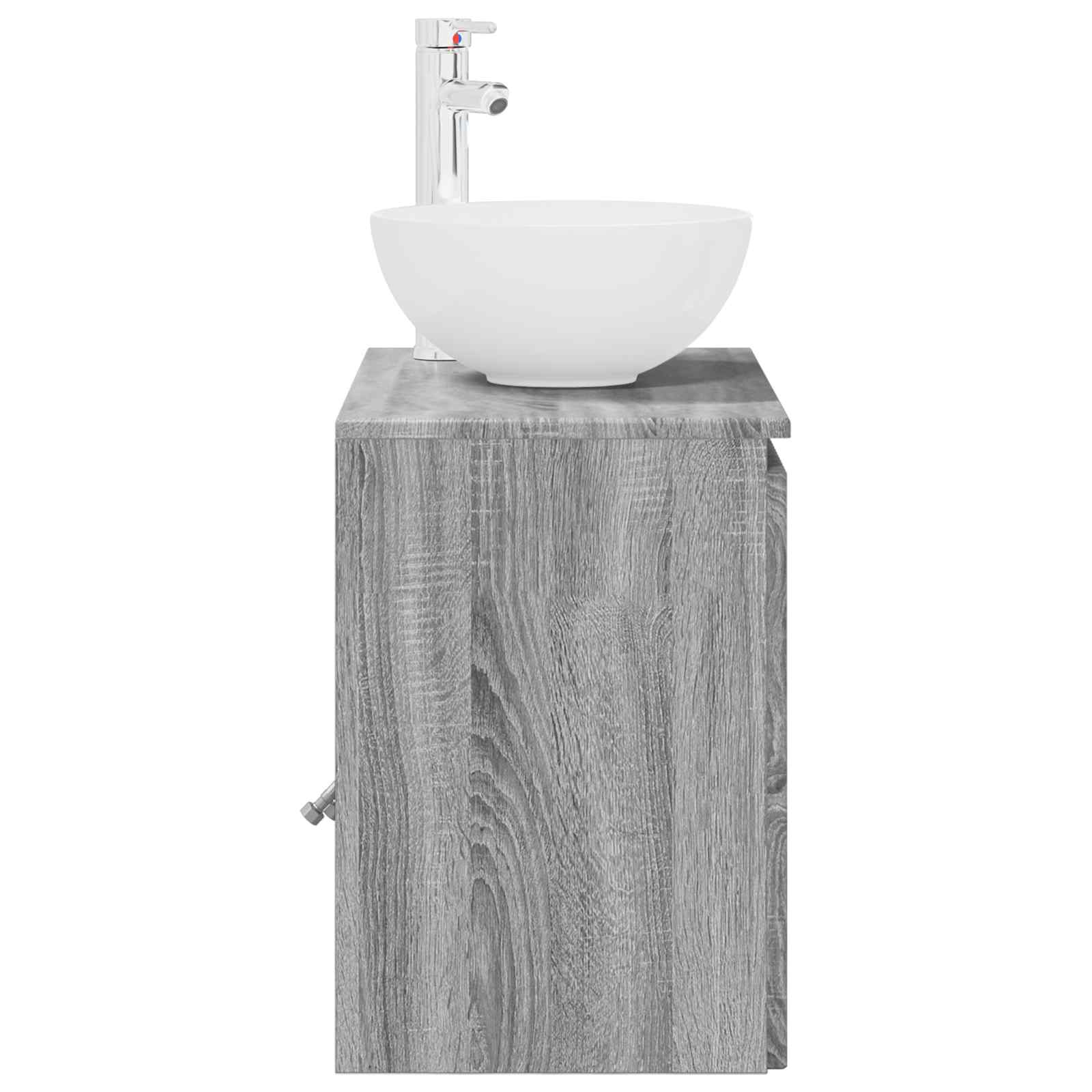 Επιτοίχια Λεκάνη Έπιπλο Γκρι Sonoma 49,5 x 41 x 64,5 εκ - Pakobazaar