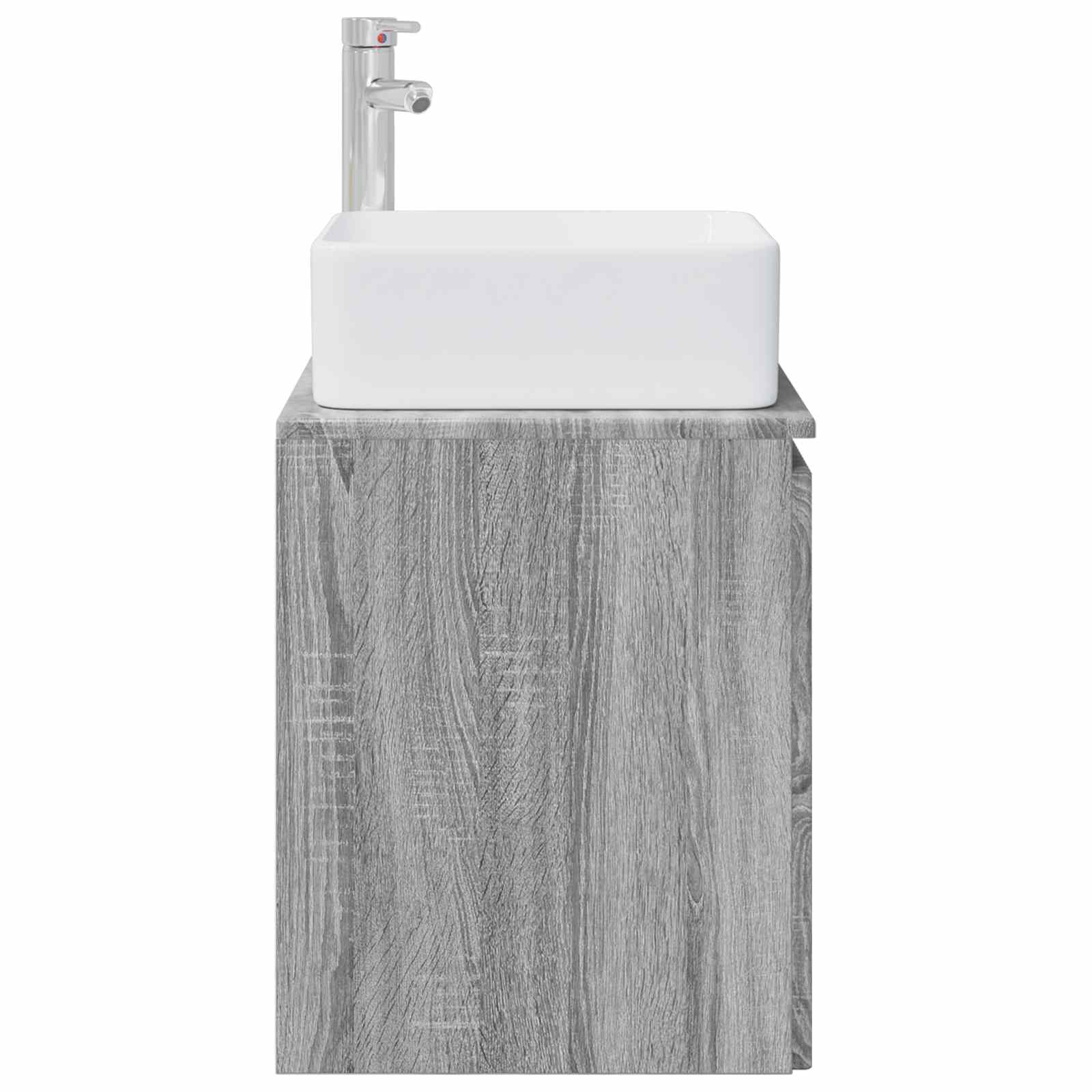 Επιτοίχια Λεκάνη Έπιπλο Γκρι Sonoma 53 x 35 x 63 εκ - Pakobazaar
