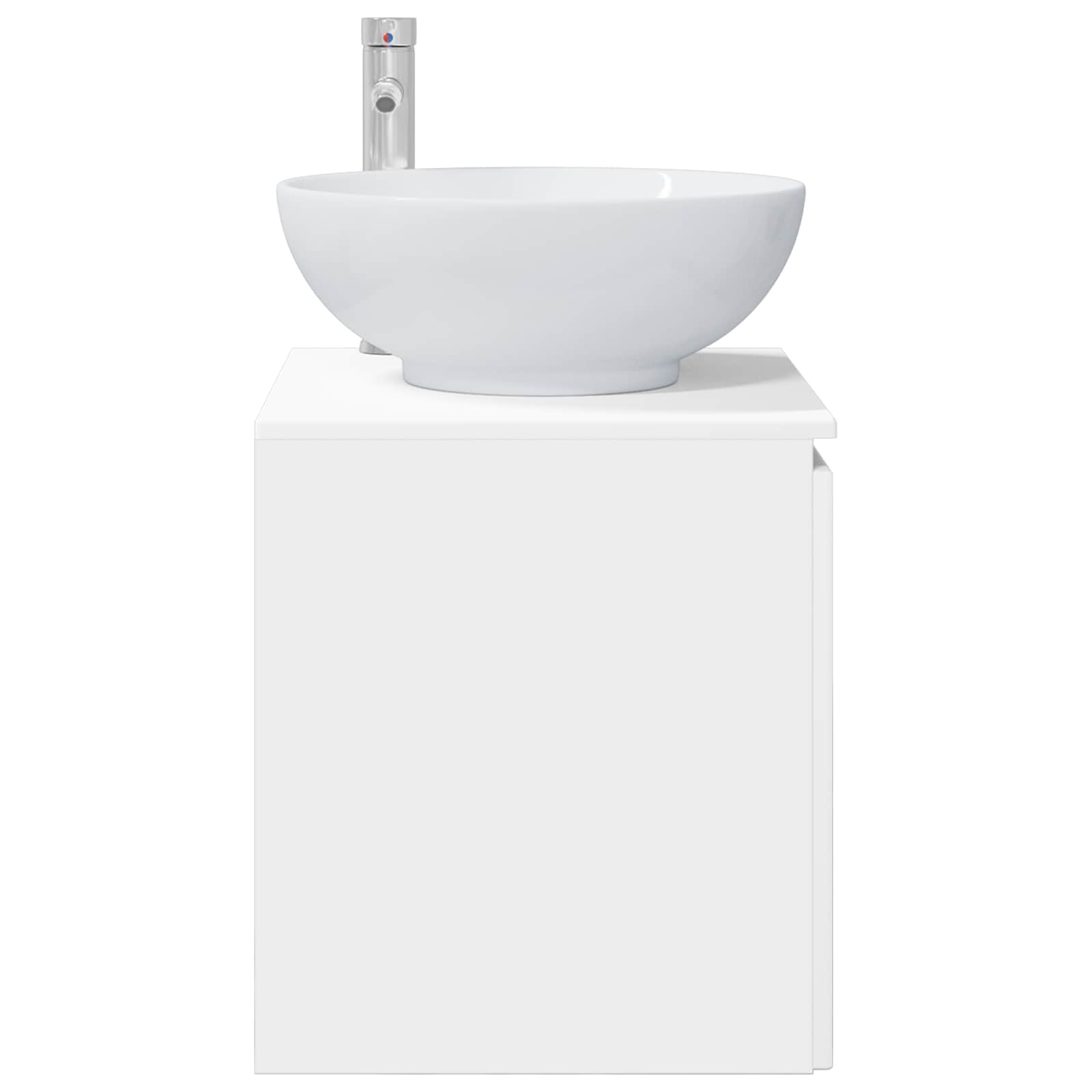 Επιτοίχια Λεκάνη Έπιπλο Λευκό 49,5 x 44,5 x 65 εκ - Pakobazaar