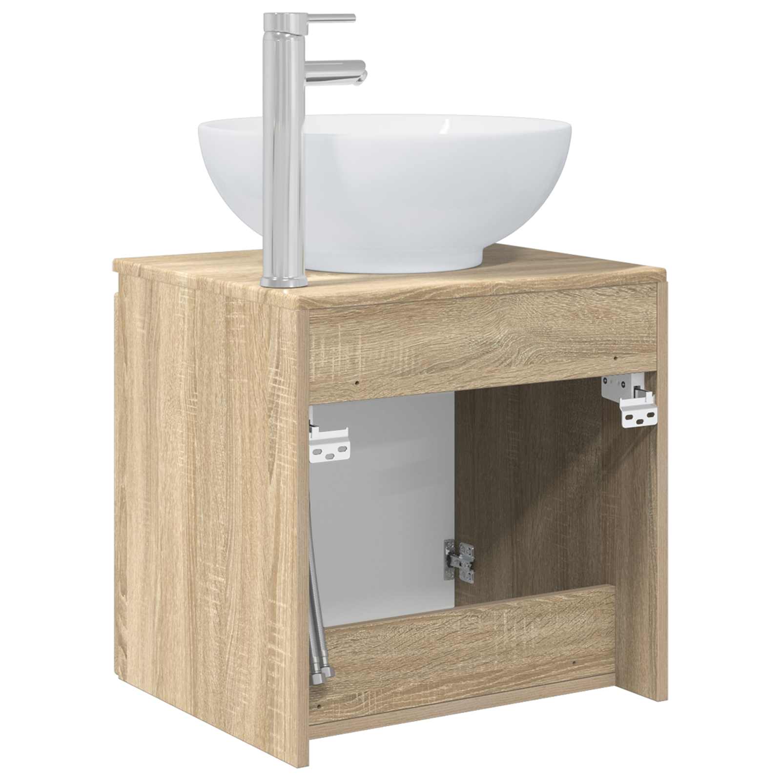 Επιτοίχια Λεκάνη Έπιπλο Sonoma Δρυς 49,5 x 44,5 x 65 εκ - Pakobazaar