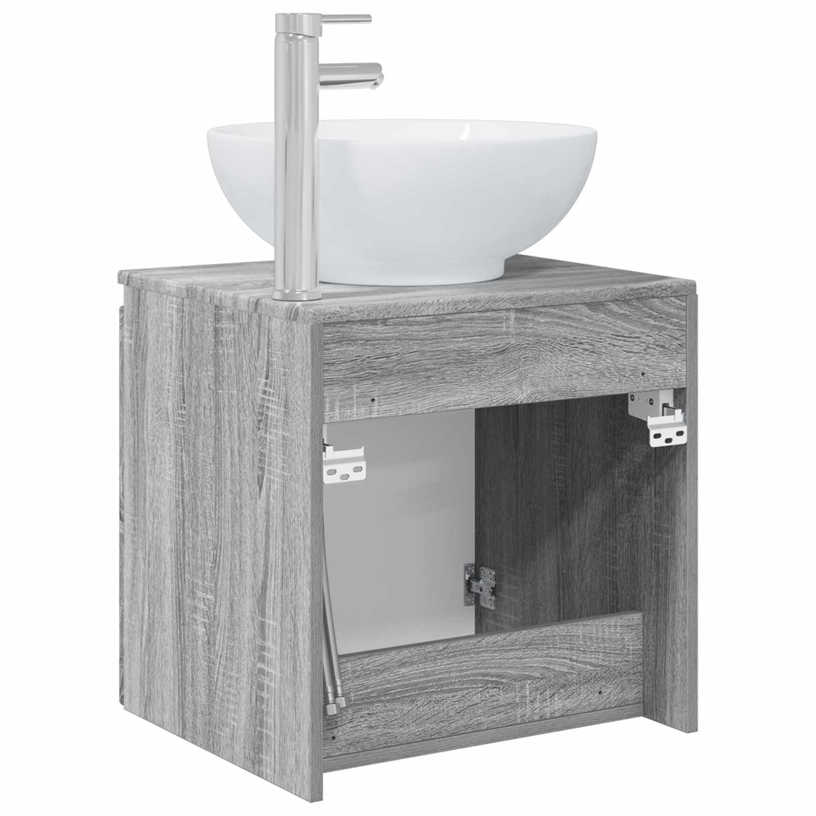 Επιτοίχια Λεκάνη Έπιπλο Γκρι Sonoma 49,5 x 44,5 x 65 εκ - Pakobazaar