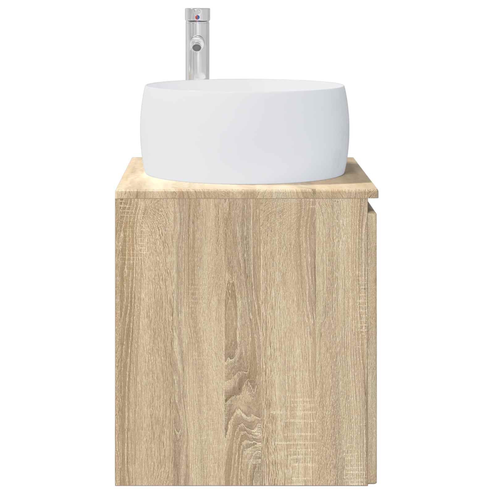 Επιτοίχια Λεκάνη Έπιπλο Sonoma Δρυς 49,5 x 44,5 x 66 εκ - Pakobazaar