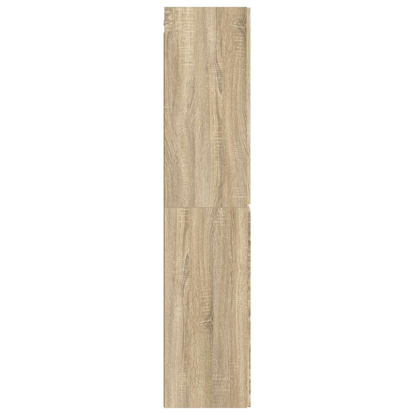 Τοίχου Ντουλάπα Μπάνιου Sonoma Δρυς 33 x 34,5 x 160 εκ - Pakobazaar