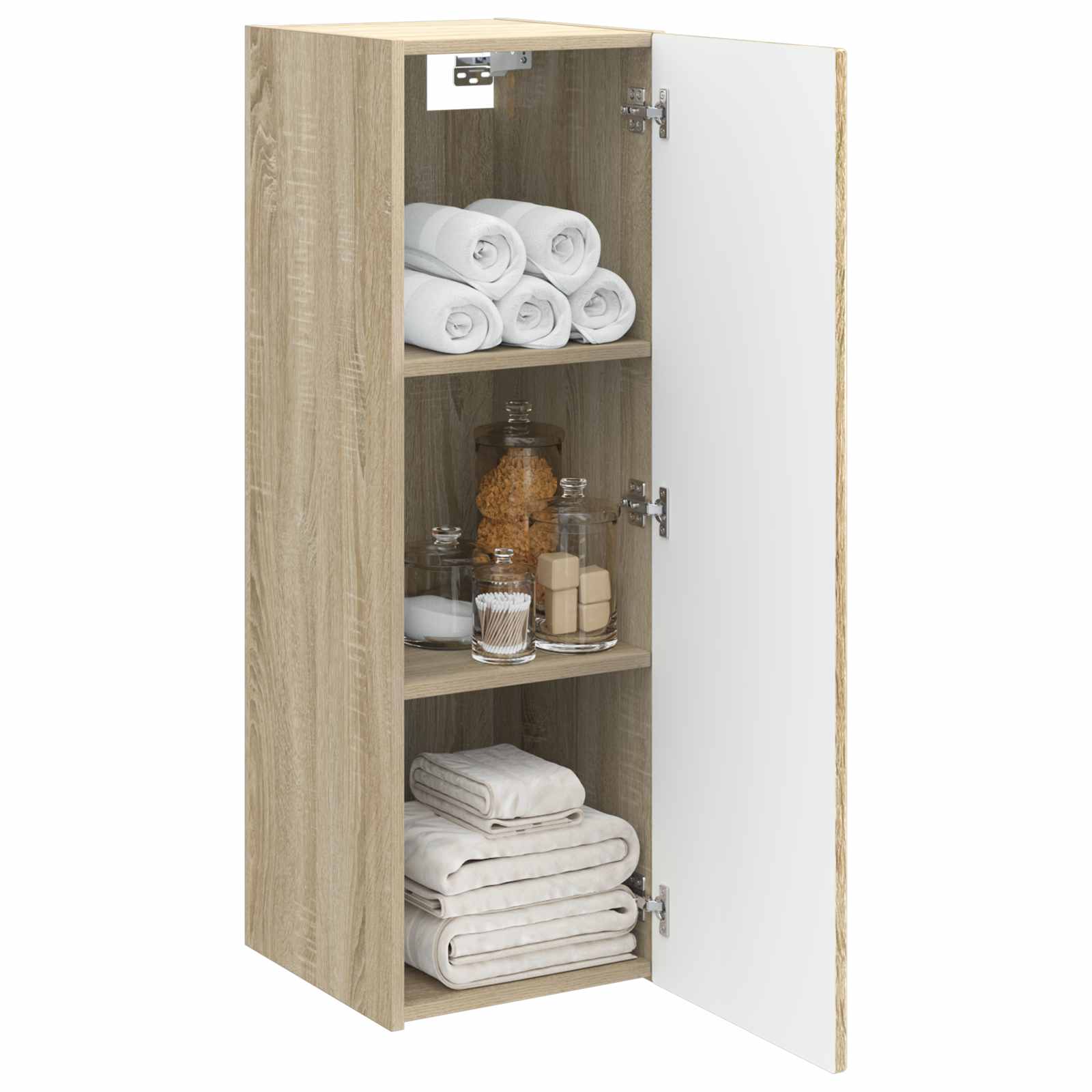 Τοίχου Ντουλάπα Μπάνιου Sonoma Δρυς 33 x 34,5 x 100 εκ - Pakobazaar