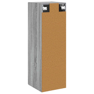 Τοίχου Ντουλάπα Μπάνιου Γκρι Sonoma 33 x 34,5 x 100 εκ - Pakobazaar