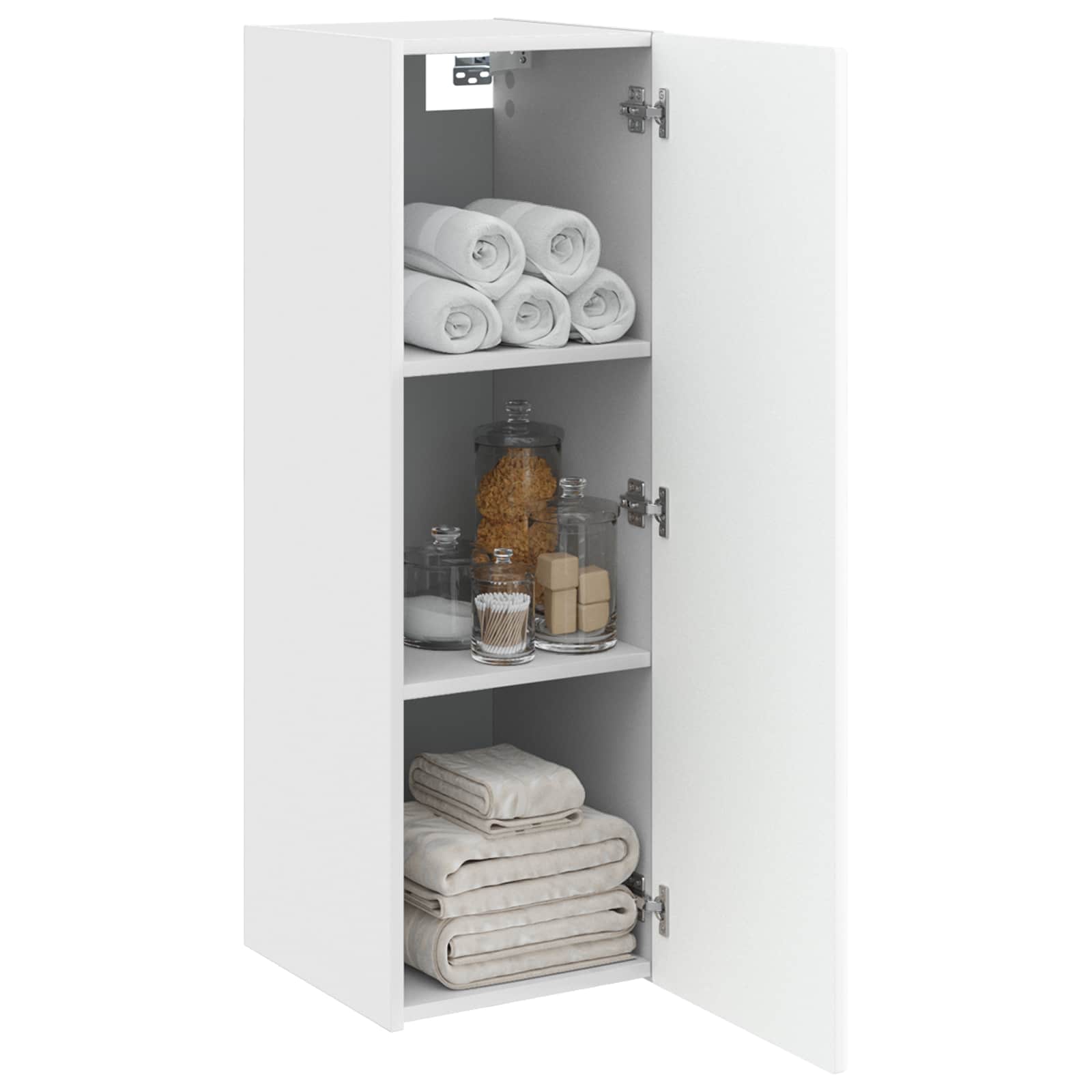 Τοίχου Ντουλάπα Μπάνιου Λευκό 33 x 34,5 x 60 εκ - Pakobazaar