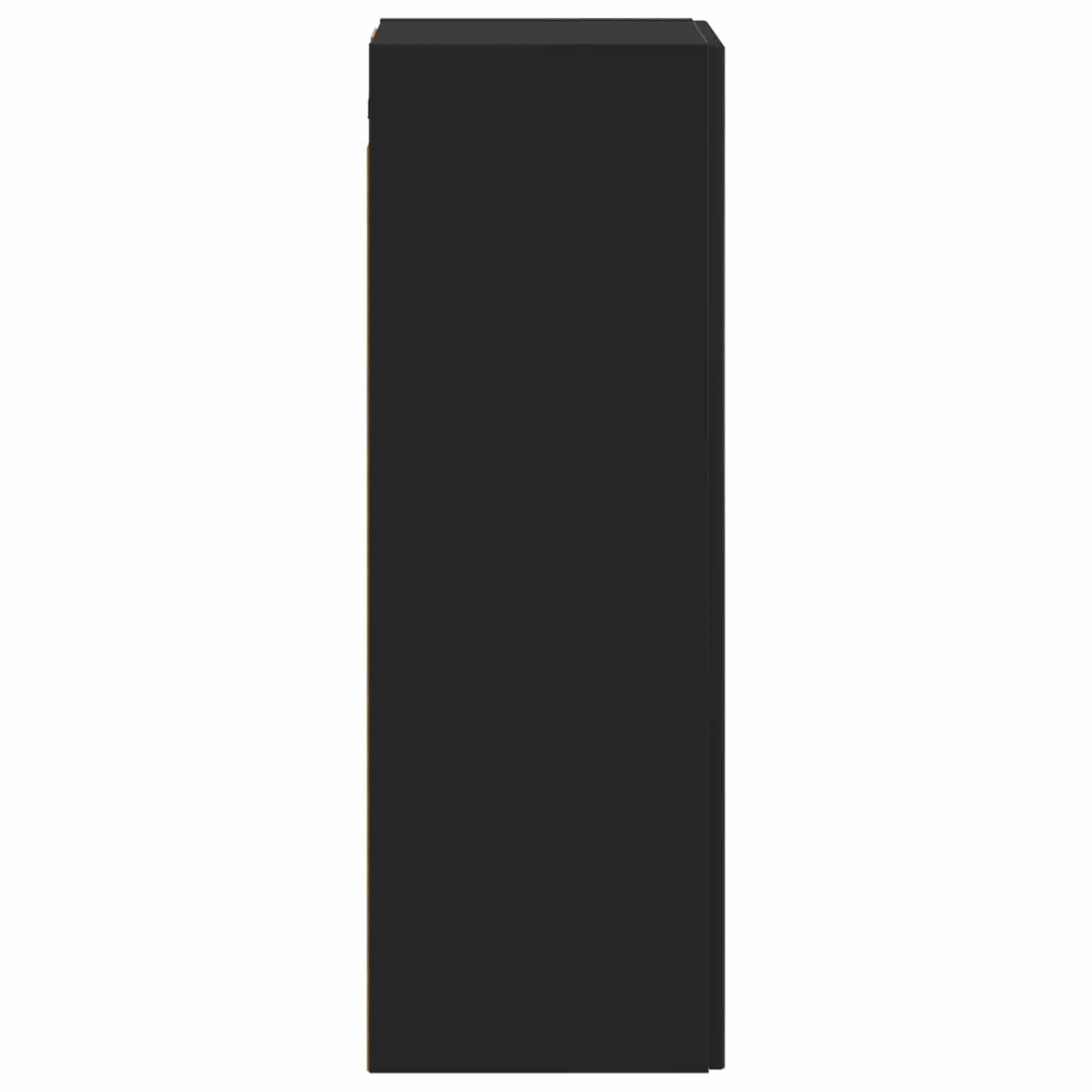 Τοίχου Ντουλάπα Μπάνιου Μαύρο 33 x 34,5 x 60 εκ - Pakobazaar
