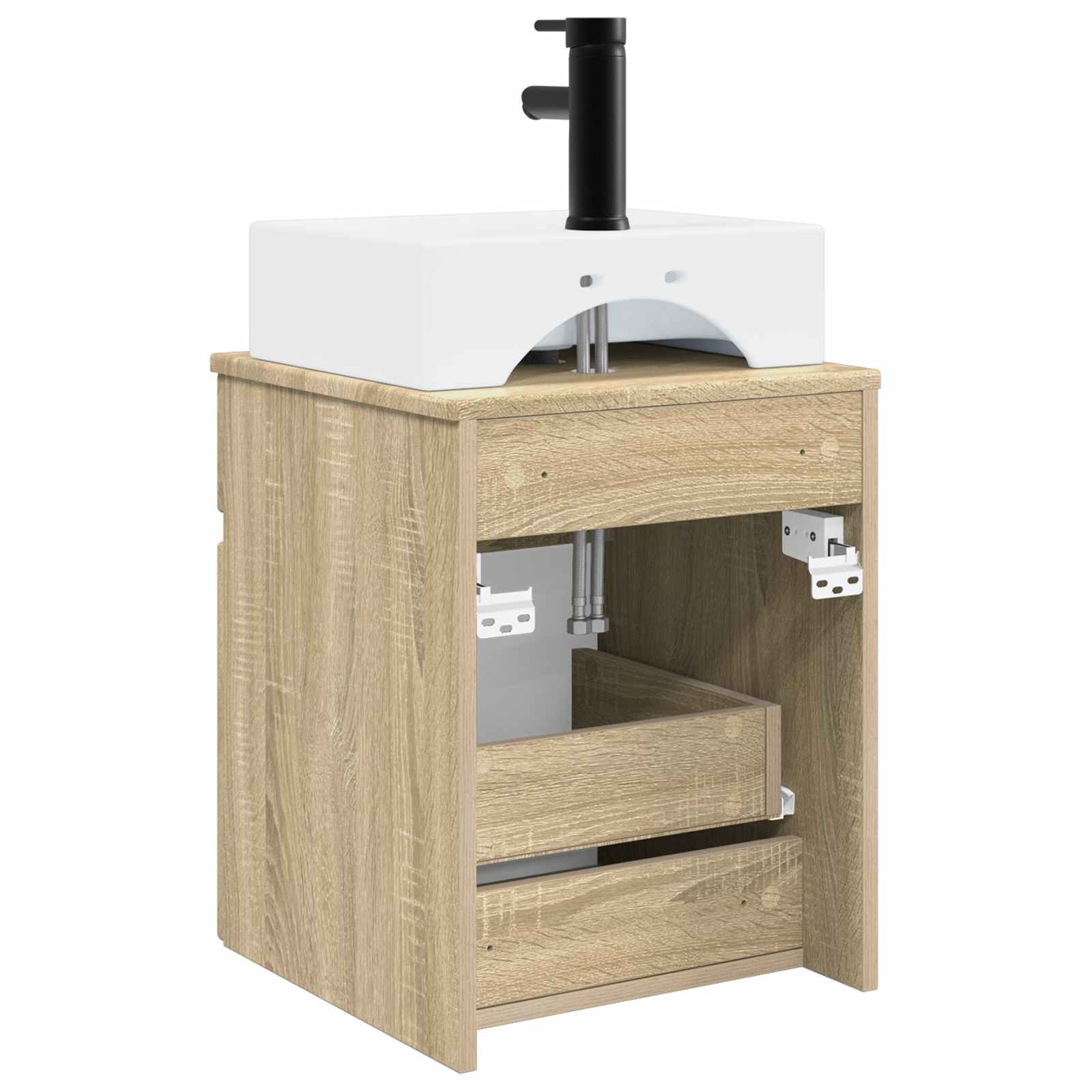 Νιπτήρας Τοίχου Sonoma Δρυς 39 x 41 x 62,5 εκ - Pakobazaar
