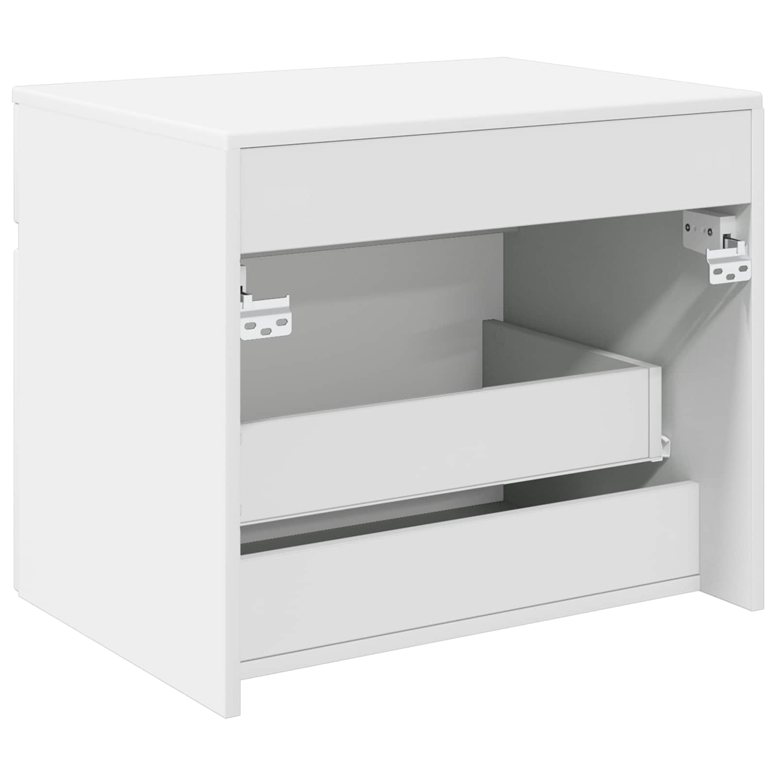 Τοίχου Ντουλάπα Μπάνιου Λευκό 59 x 44,5 x 50 εκ - Pakobazaar