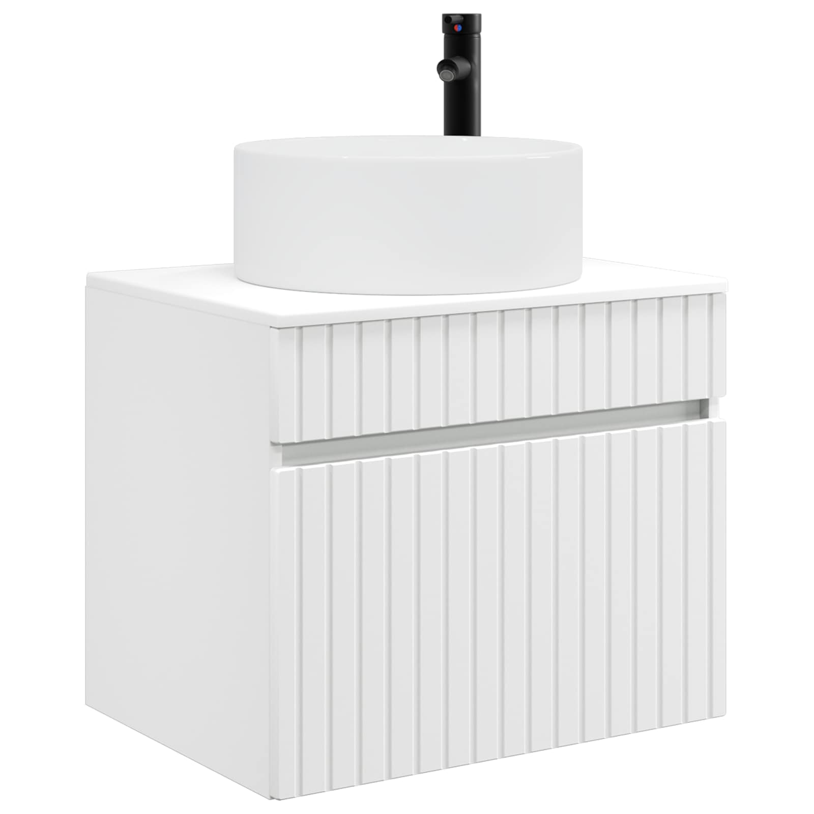 Τοίχου Ντουλάπα Μπάνιου Λευκό 59 x 44,5 x 50 εκ - Pakobazaar