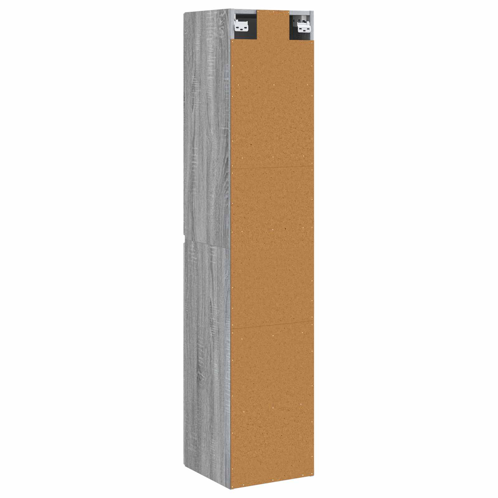 Τοίχου Ντουλάπα Μπάνιου Γκρι Sonoma 33 x 34,5 x 160 εκ - Pakobazaar