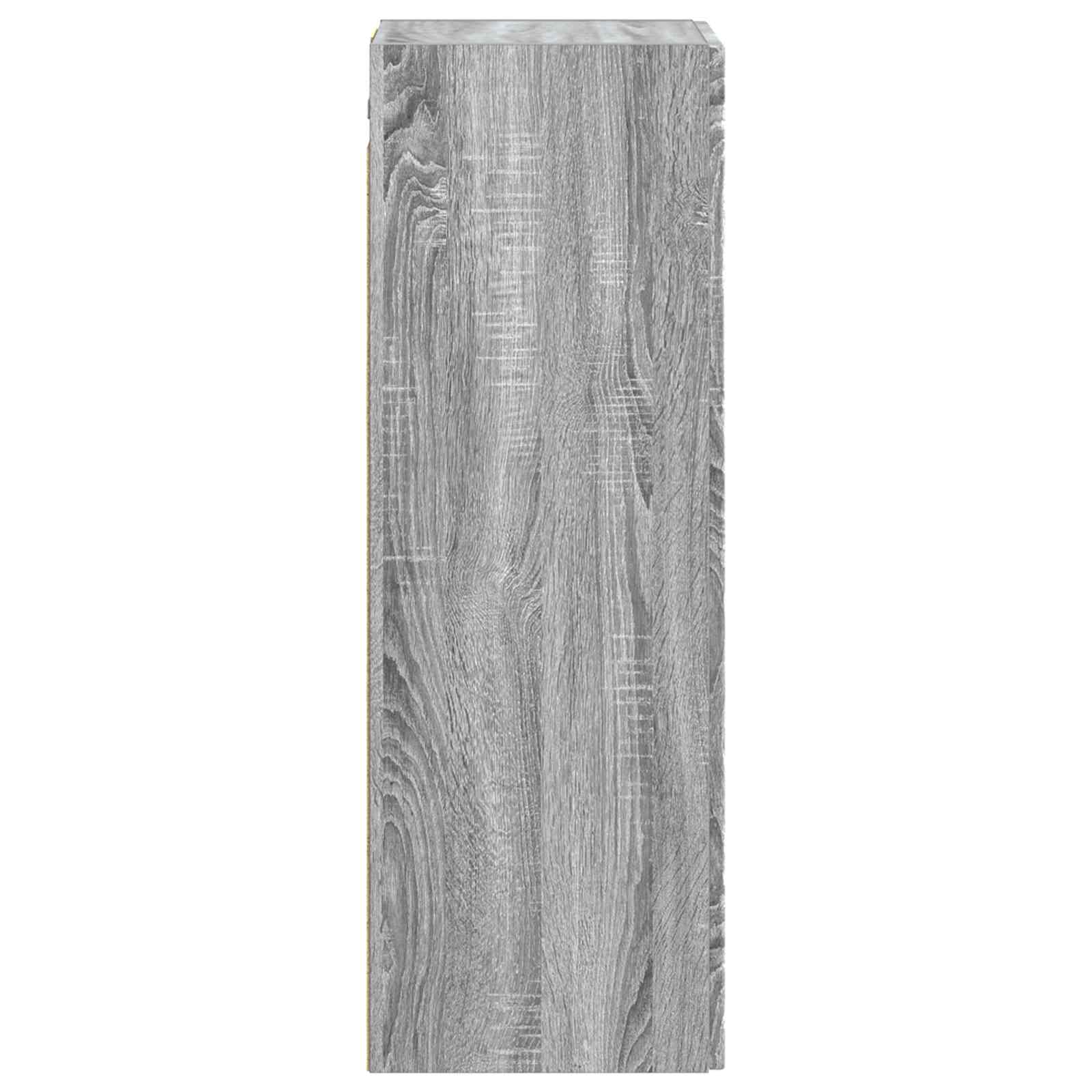 Τοίχου Ντουλάπα Μπάνιου Γκρι Sonoma 33 x 34,5 x 100 εκ - Pakobazaar