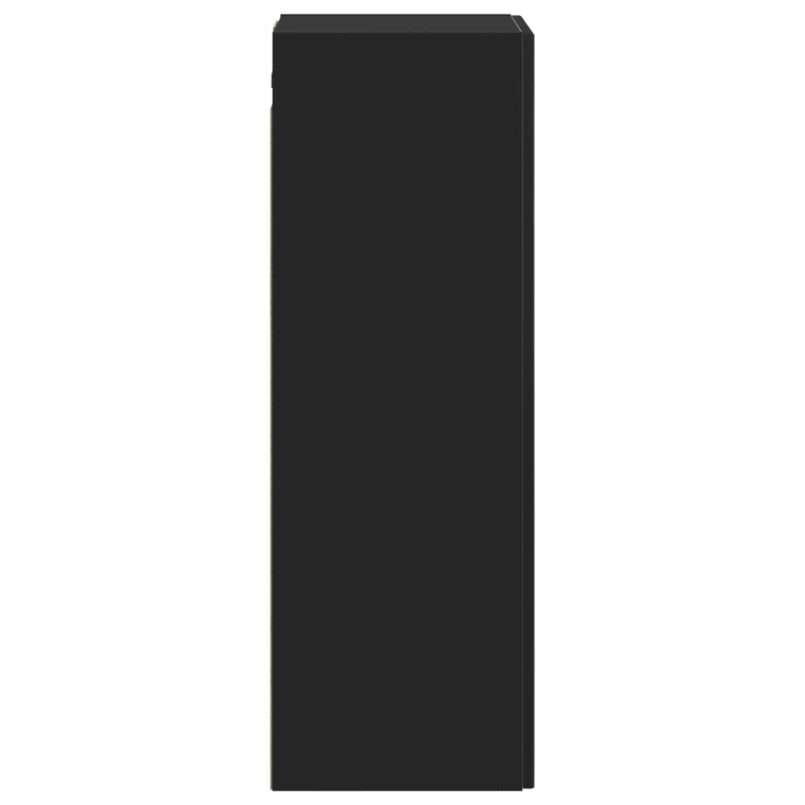 Τοίχου Ντουλάπα Μπάνιου Μαύρο 33 x 34,5 x 60 εκ - Pakobazaar