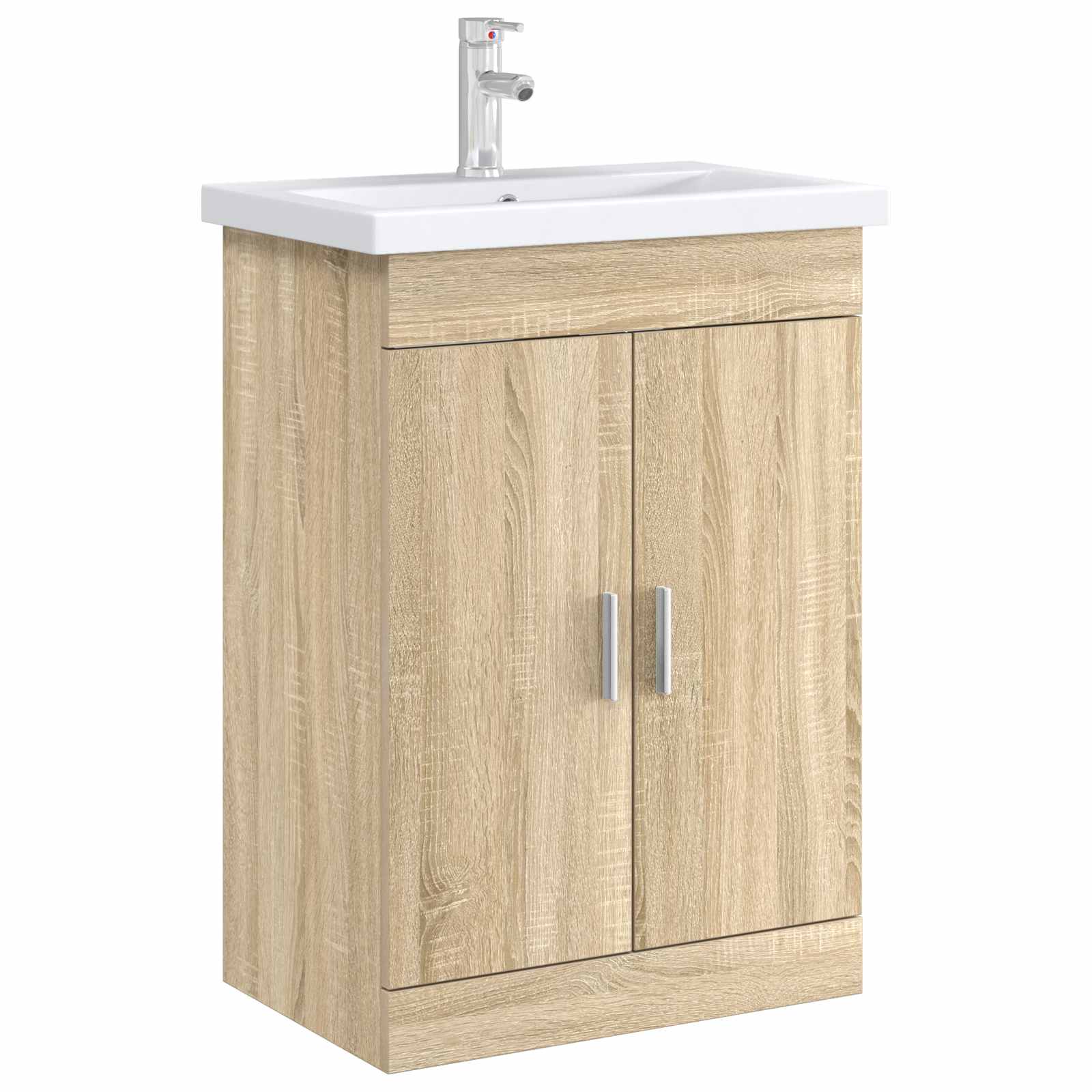 Ντουλάπι Κάτω από τον Νιπτήρα Sonoma Δρυς 56 x 37,5 x 81 εκ - Pakobazaar