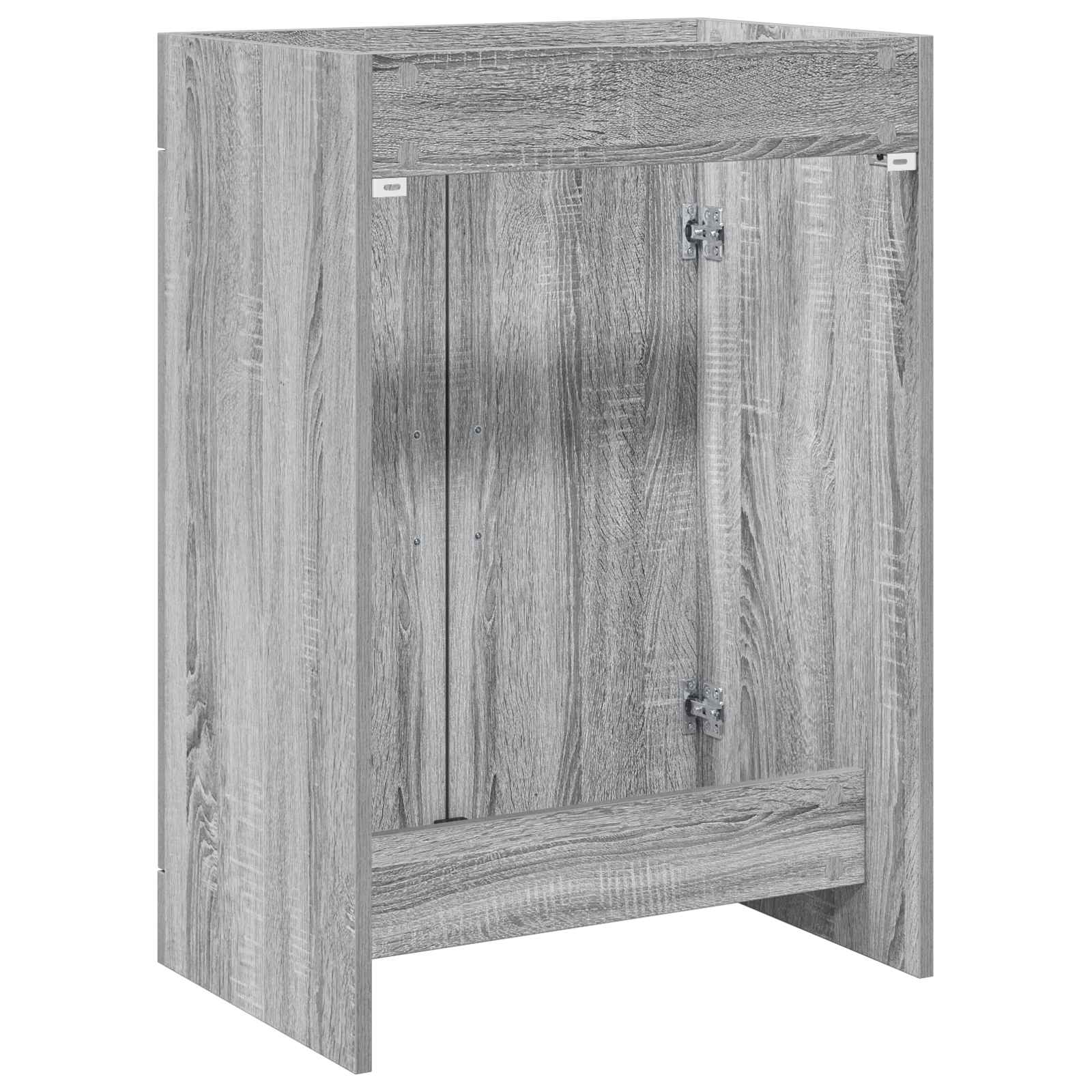 Ντουλάπι Κάτω από τον Νιπτήρα Γκρι Sonoma 56 x 37,5 x 81 εκ - Pakobazaar
