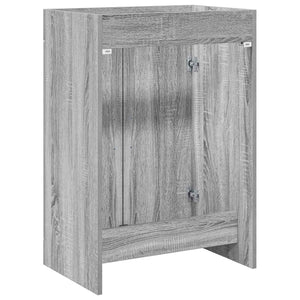 Ντουλάπι Κάτω από τον Νιπτήρα Γκρι Sonoma 78,5 x 37,5 x 81 εκ - Pakobazaar