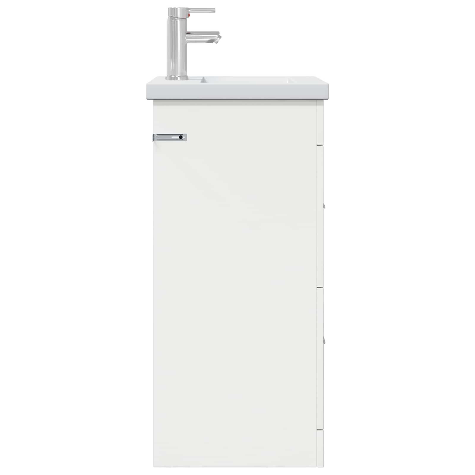 Καθρέφτης μπάνιου με νιπτήρα Λευκό 42 x 40 x 84,5 εκ - Pakobazaar