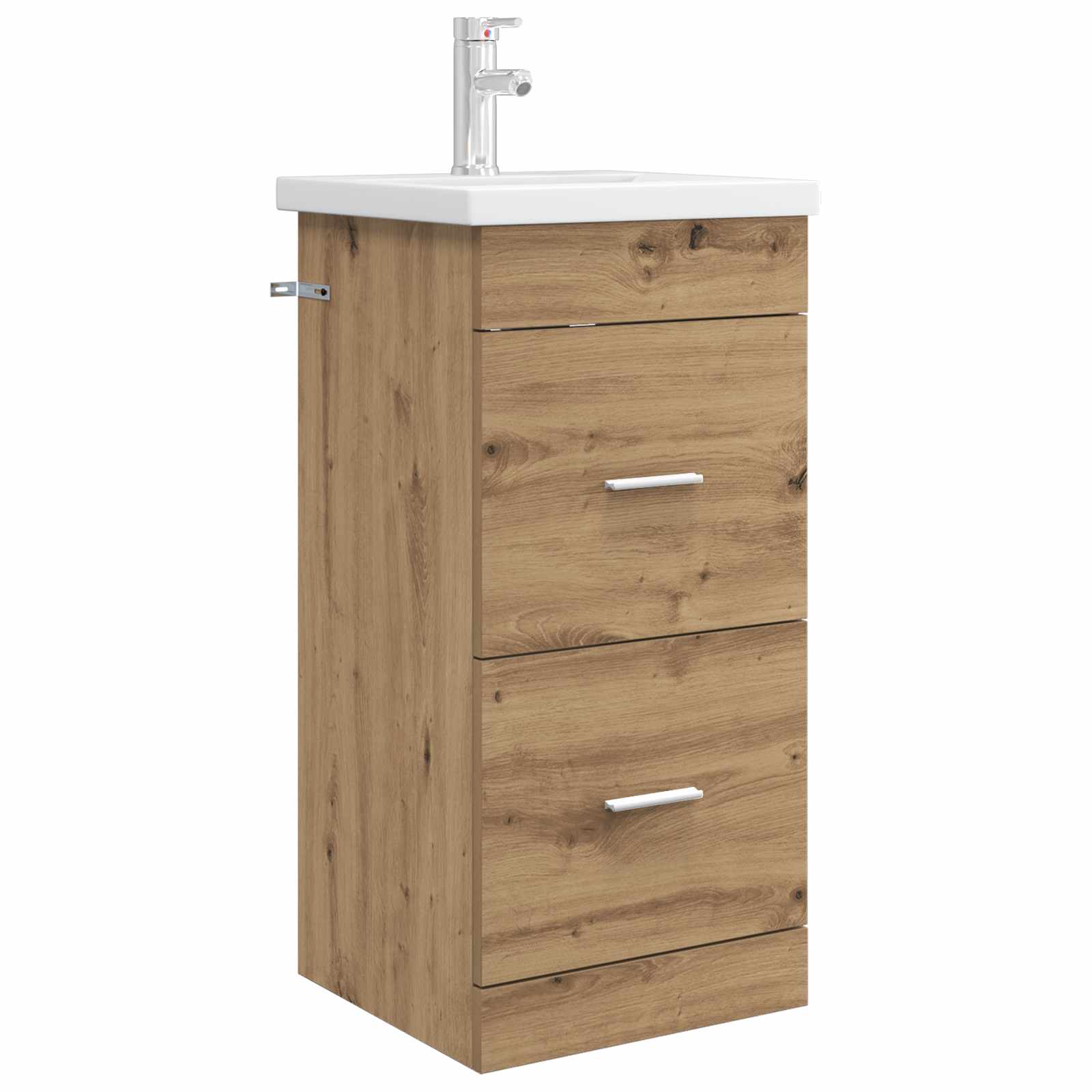 Καθρέφτης μπάνιου με νιπτήρα Artisan Δρυς 42 x 40 x 84,5 εκ - Pakobazaar