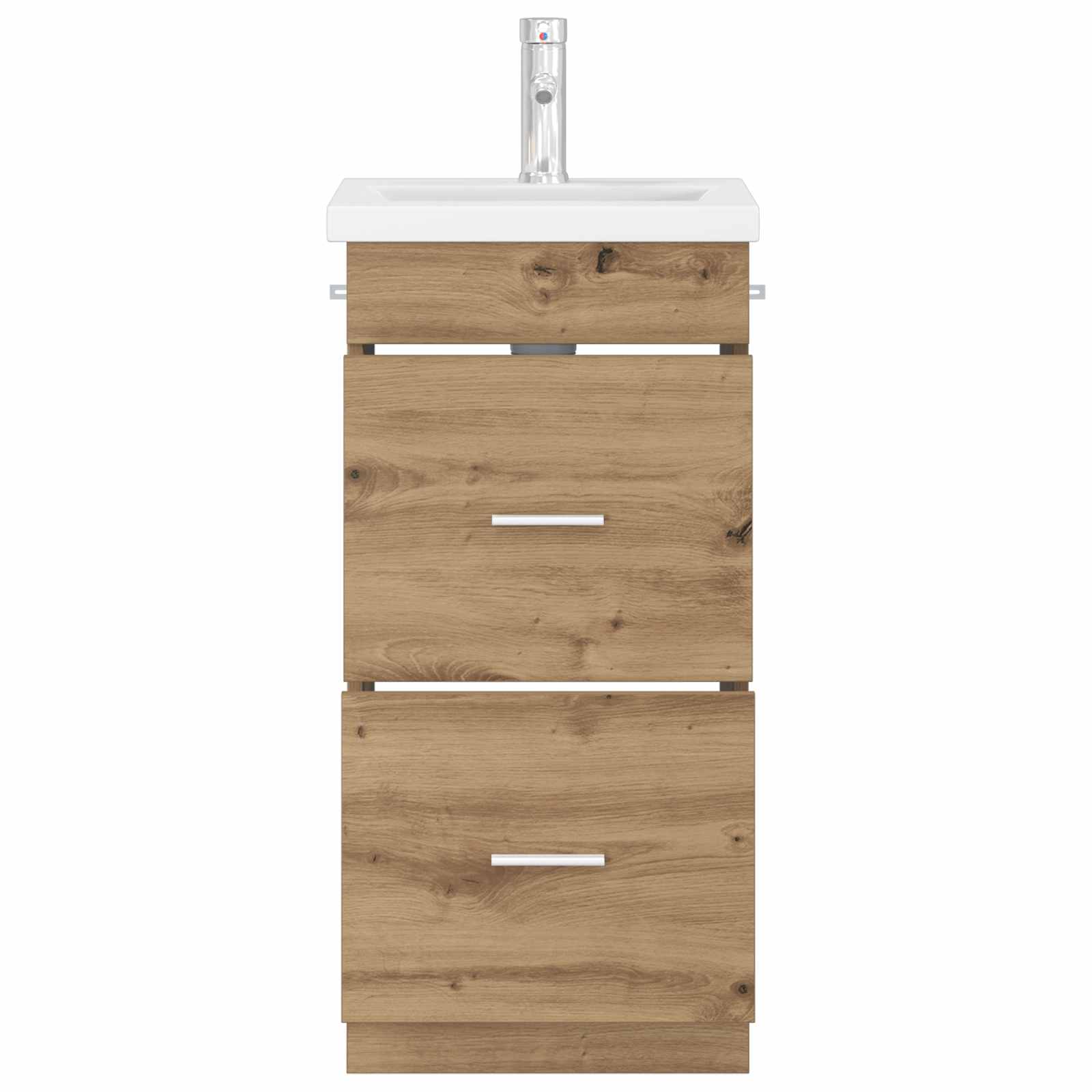 Καθρέφτης μπάνιου με νιπτήρα Artisan Δρυς 42 x 40 x 84,5 εκ - Pakobazaar