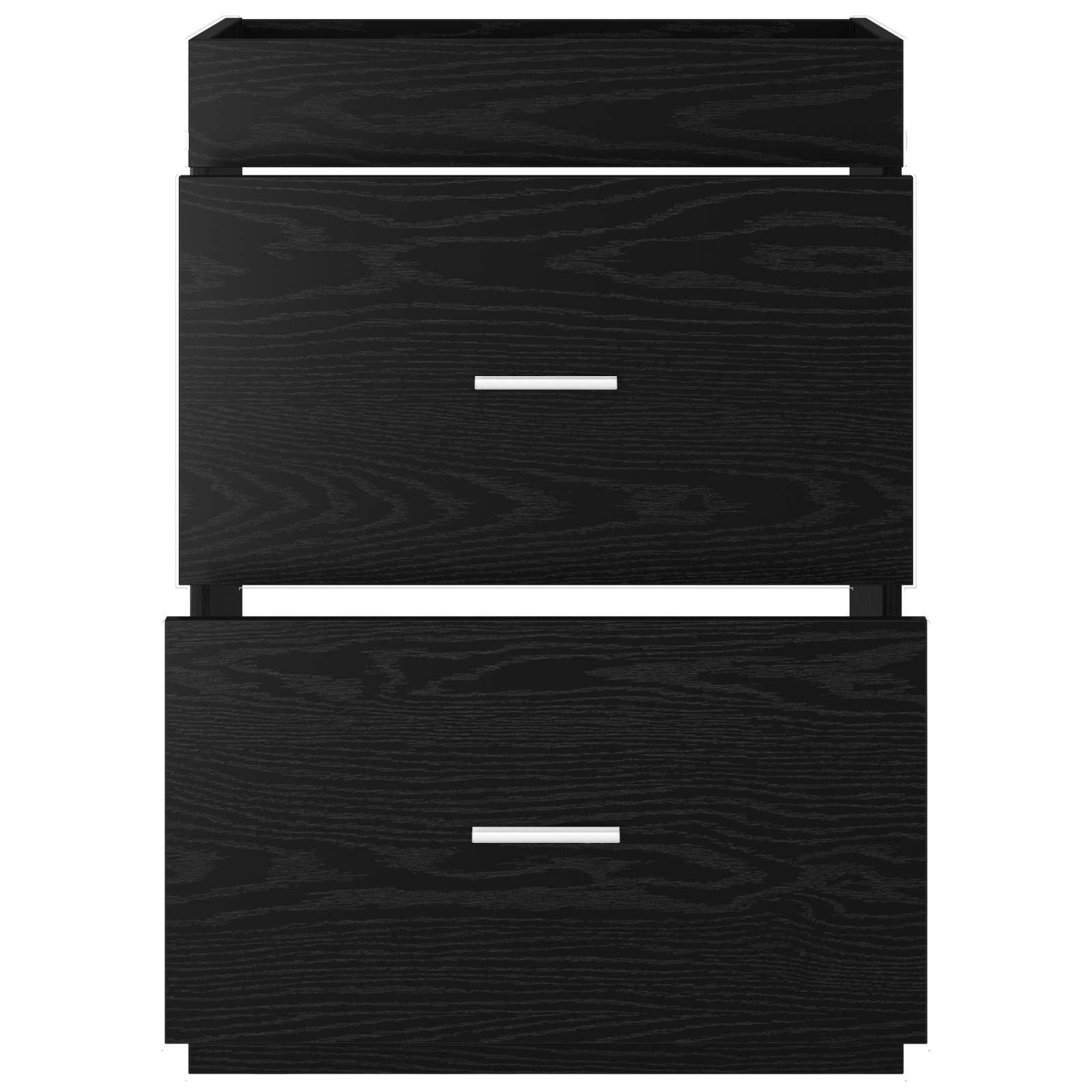 Ντουλάπι Κάτω από τον Νιπτήρα Μαύρη Δρυς 56 x 37,5 x 81 εκ - Pakobazaar