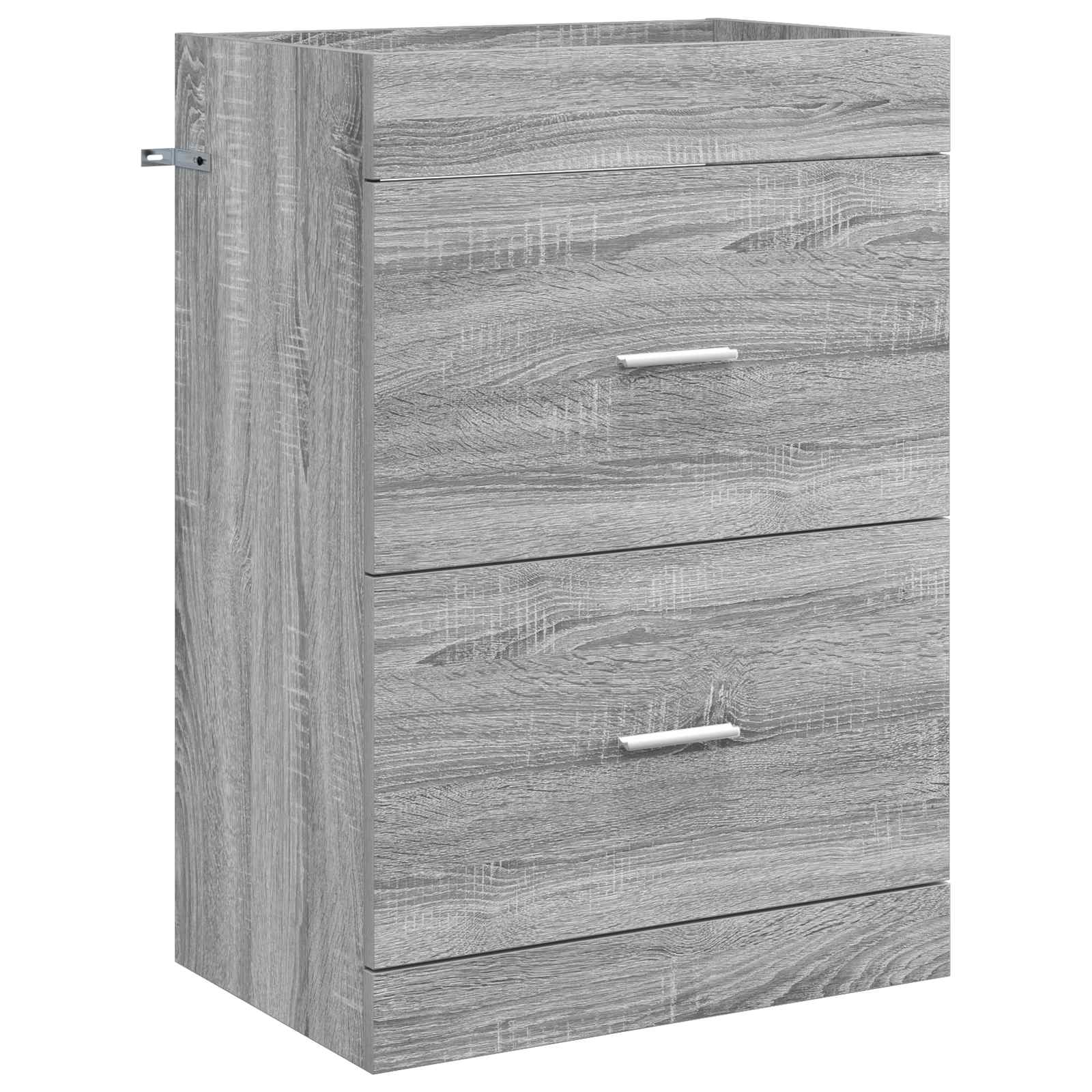 Ντουλάπι Κάτω από τον Νιπτήρα Γκρι Sonoma 56 x 37,5 x 81 εκ - Pakobazaar