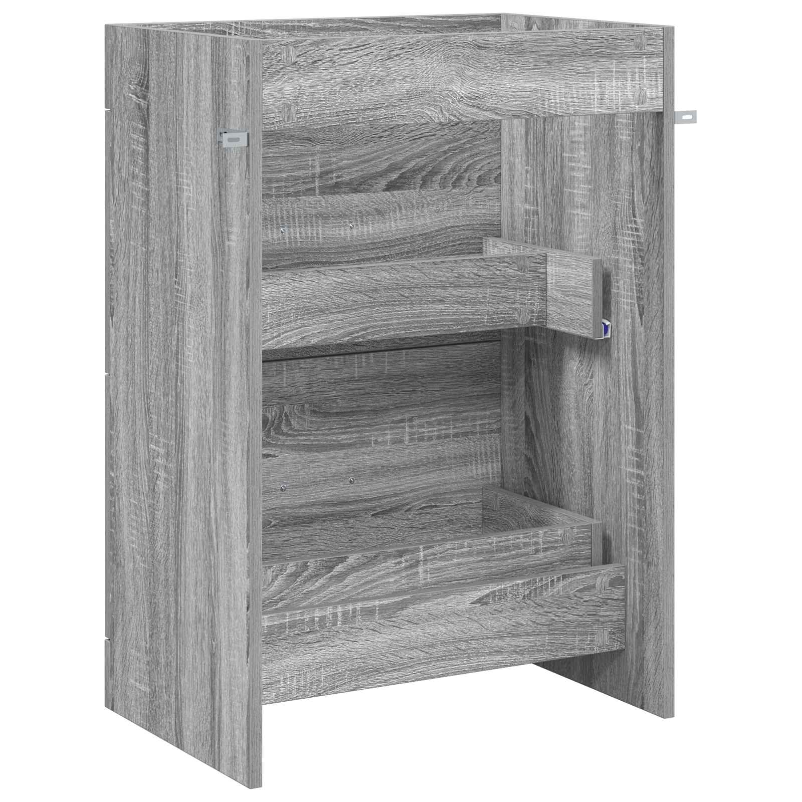 Ντουλάπι Κάτω από τον Νιπτήρα Γκρι Sonoma 56 x 37,5 x 81 εκ - Pakobazaar