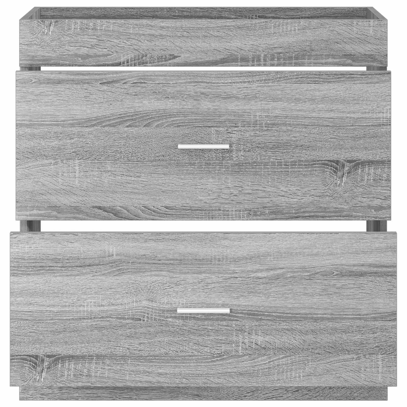 Ντουλάπι Κάτω από τον Νιπτήρα Γκρι Sonoma 78,5 x 37,5 x 81 εκ - Pakobazaar