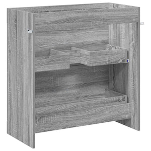 Ντουλάπι Κάτω από τον Νιπτήρα Γκρι Sonoma 78,5 x 37,5 x 81 εκ - Pakobazaar