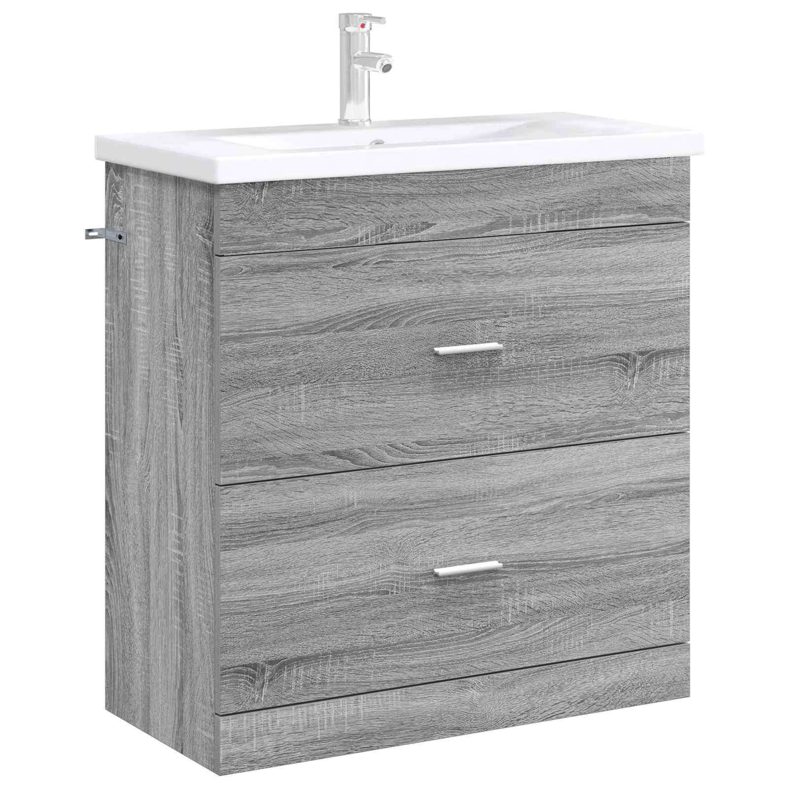 Ντουλάπι Κάτω από τον Νιπτήρα Γκρι Sonoma 78,5 x 37,5 x 81 εκ - Pakobazaar
