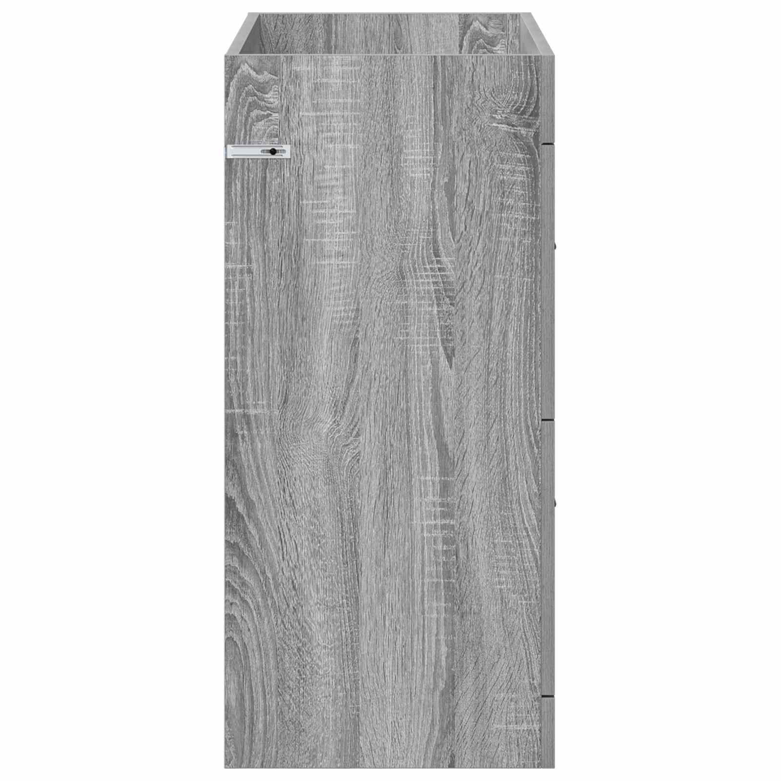 Ντουλάπι Κάτω από τον Νιπτήρα Γκρι Sonoma 78,5 x 37,5 x 81 εκ - Pakobazaar