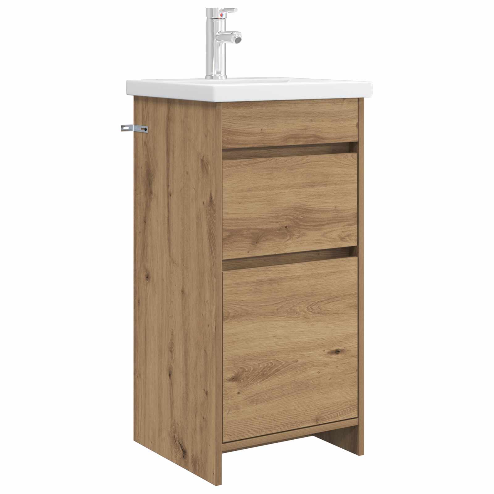 Καθρέφτης μπάνιου με νιπτήρα Artisan Δρυς 42 x 40 x 84,5 εκ - Pakobazaar