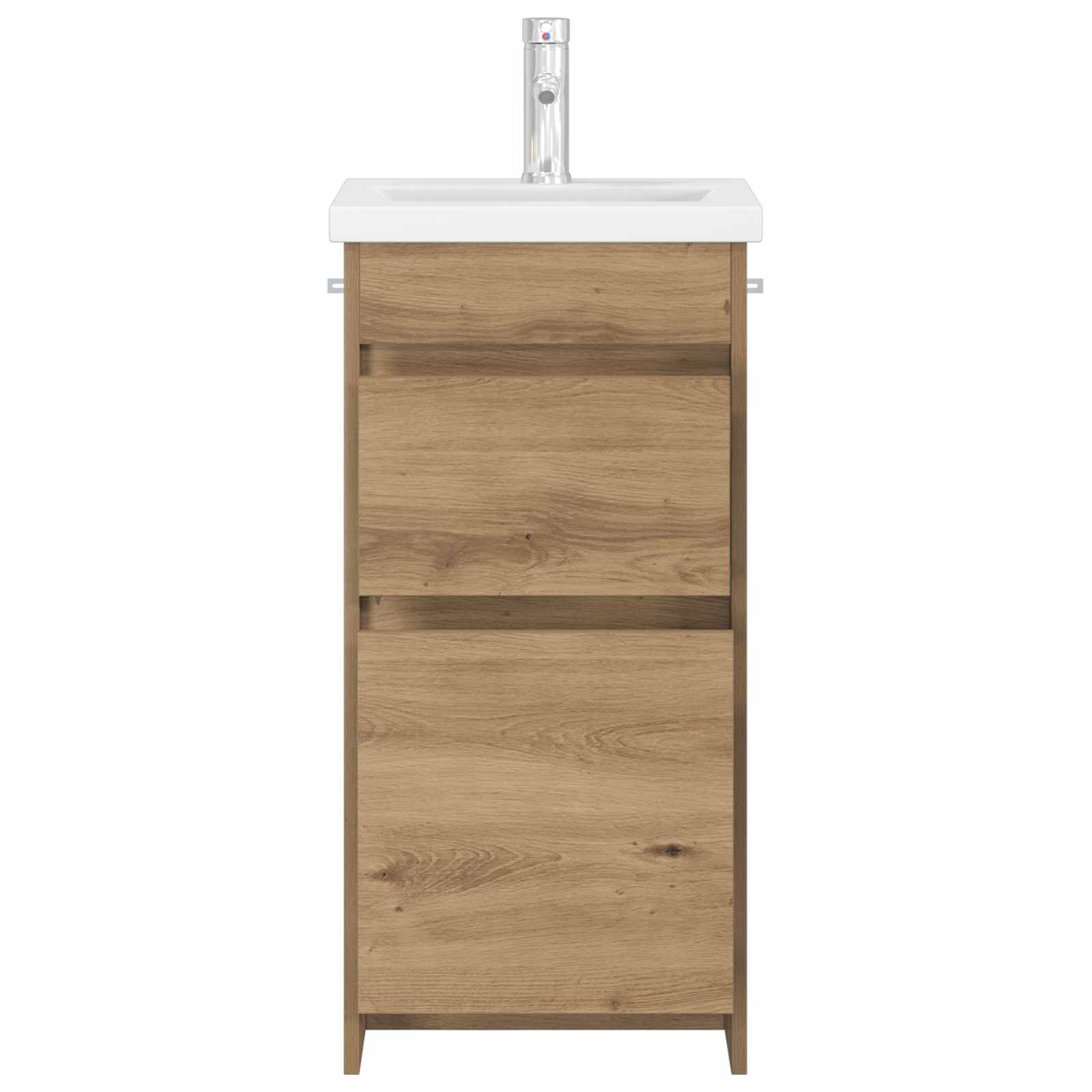 Καθρέφτης μπάνιου με νιπτήρα Artisan Δρυς 42 x 40 x 84,5 εκ - Pakobazaar