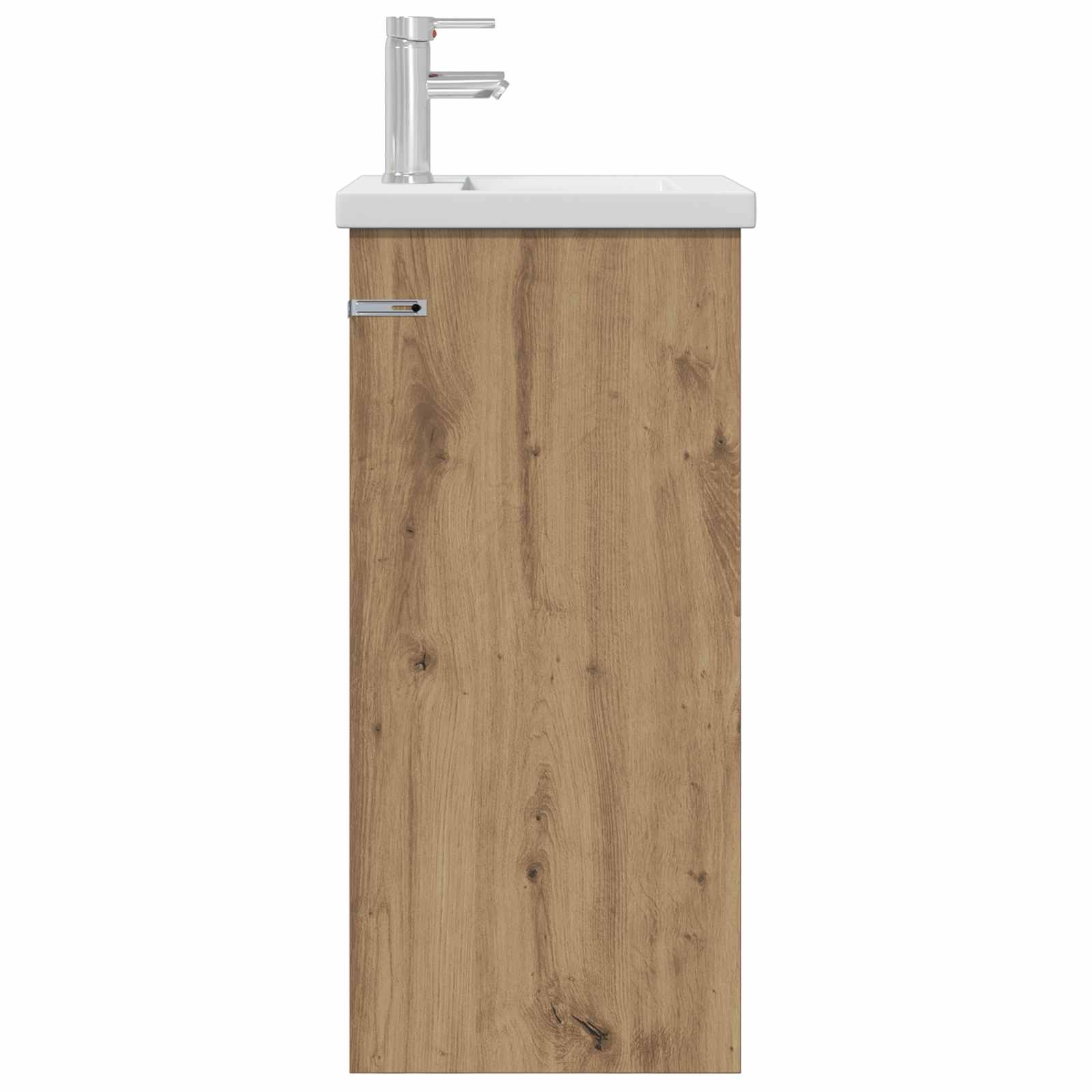 Καθρέφτης μπάνιου με νιπτήρα Artisan Δρυς 42 x 40 x 84,5 εκ - Pakobazaar