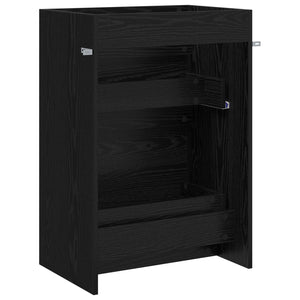 Ντουλάπι Κάτω από τον Νιπτήρα Μαύρη Δρυς 56 x 37,5 x 81 εκ - Pakobazaar