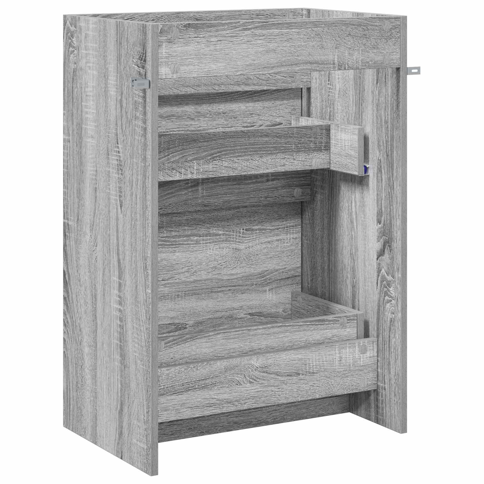 Ντουλάπι Κάτω από τον Νιπτήρα Γκρι Sonoma 56 x 37,5 x 81 εκ - Pakobazaar
