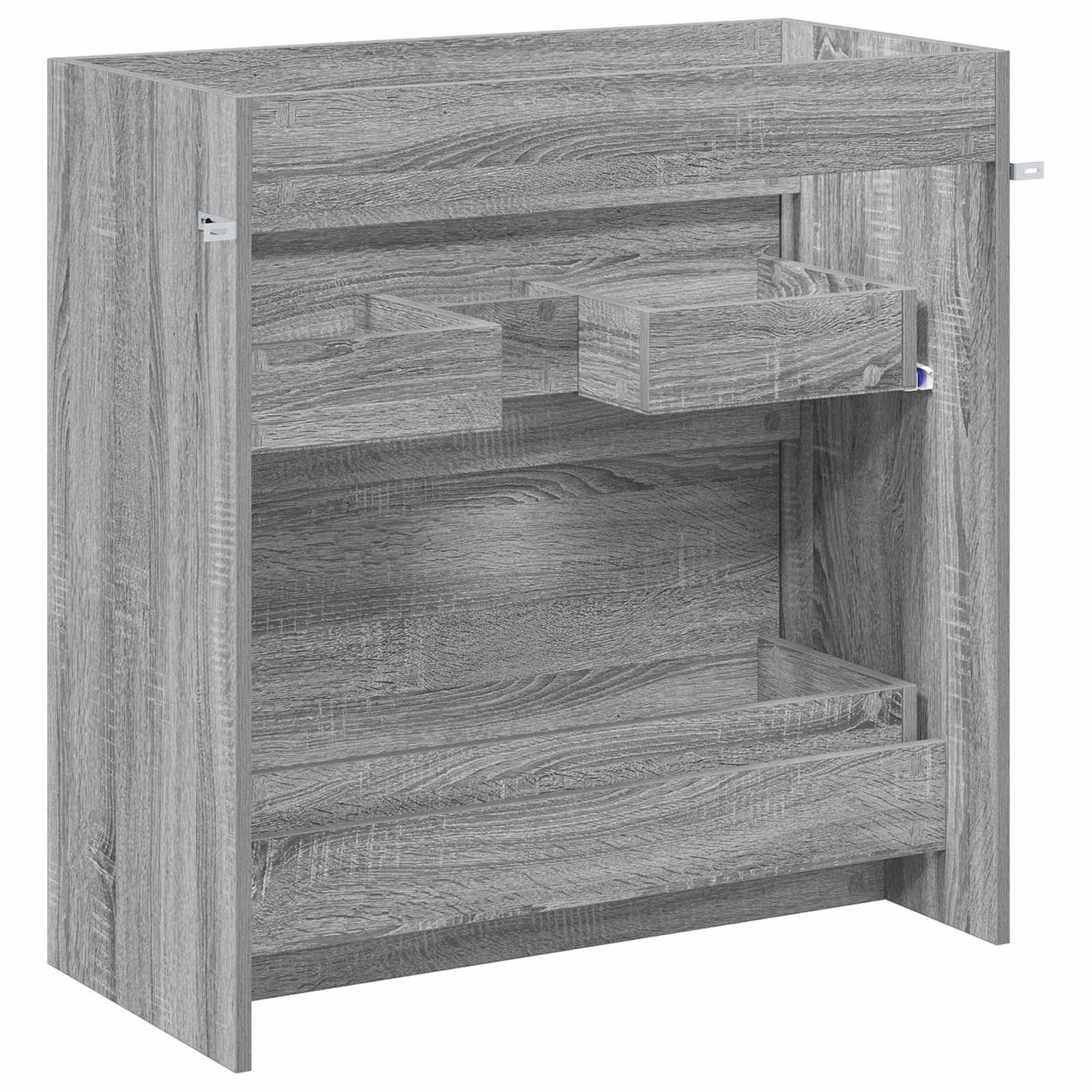 Ντουλάπι Κάτω από τον Νιπτήρα Γκρι Sonoma 78,5 x 37,5 x 81 εκ - Pakobazaar