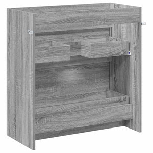 Ντουλάπι Κάτω από τον Νιπτήρα Γκρι Sonoma 78,5 x 37,5 x 81 εκ - Pakobazaar