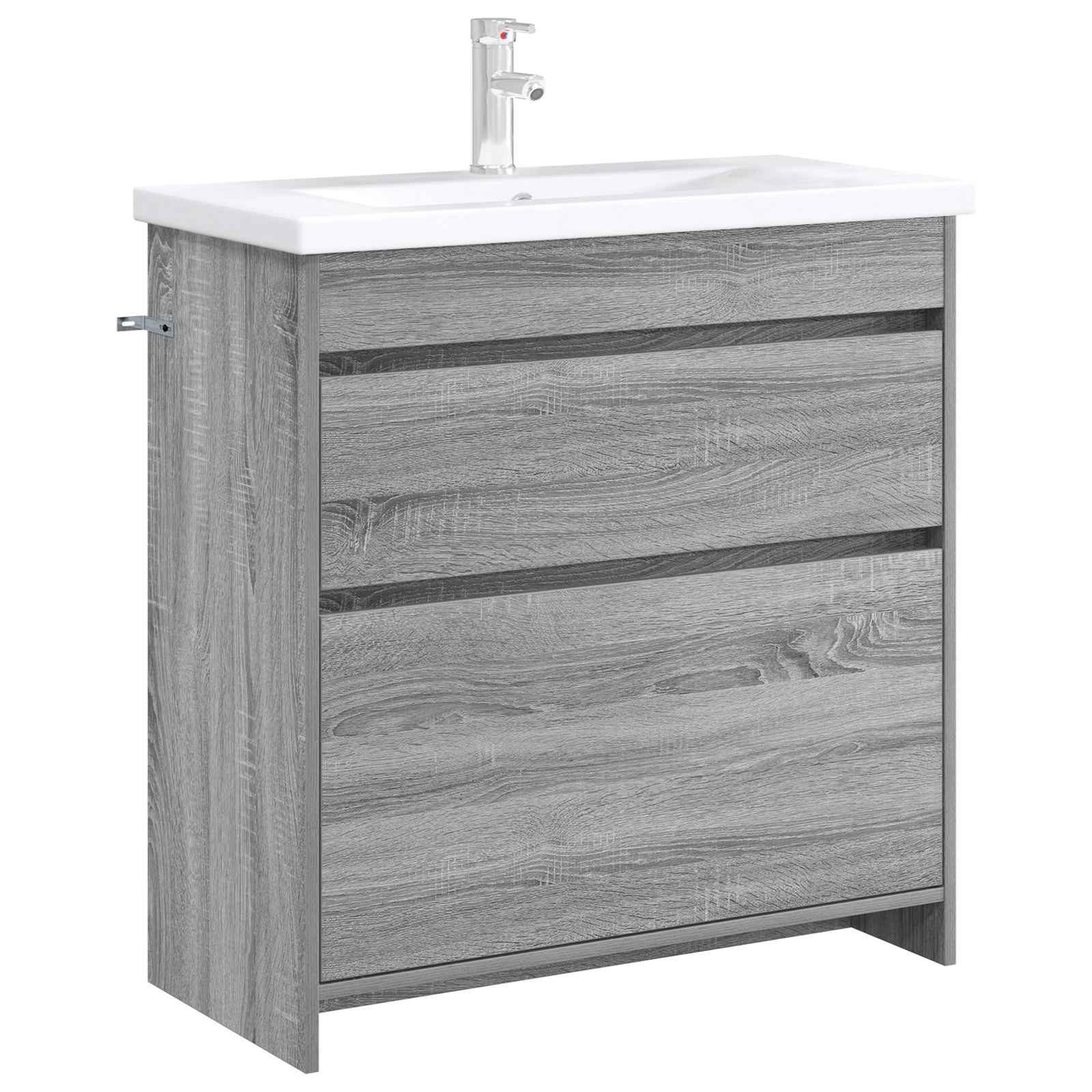 Ντουλάπι Κάτω από τον Νιπτήρα Γκρι Sonoma 78,5 x 37,5 x 81 εκ - Pakobazaar