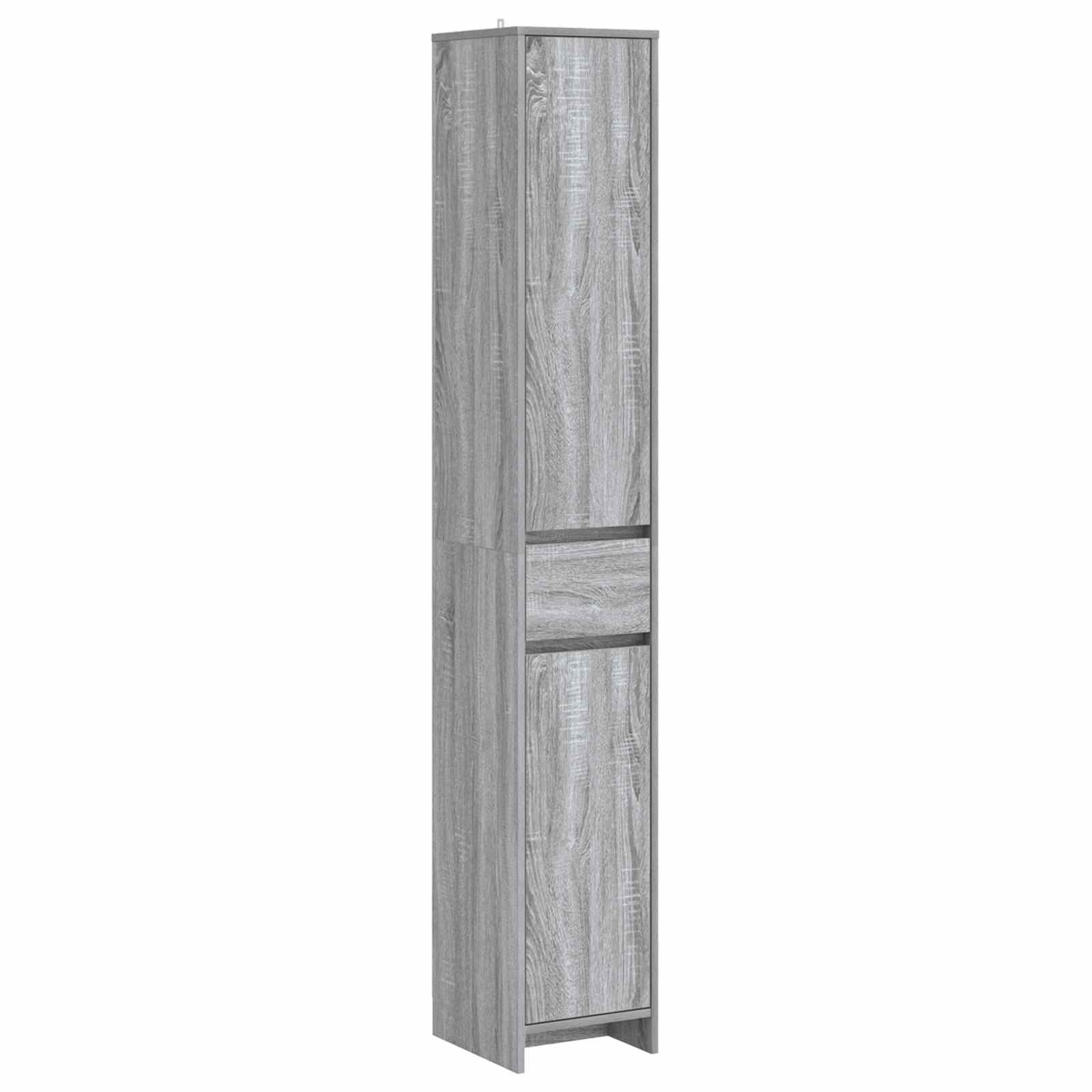 Ντουλάπι Μπάνιου Γκρι Sonoma 30 x 33 x 190 εκ. - Pakobazaar