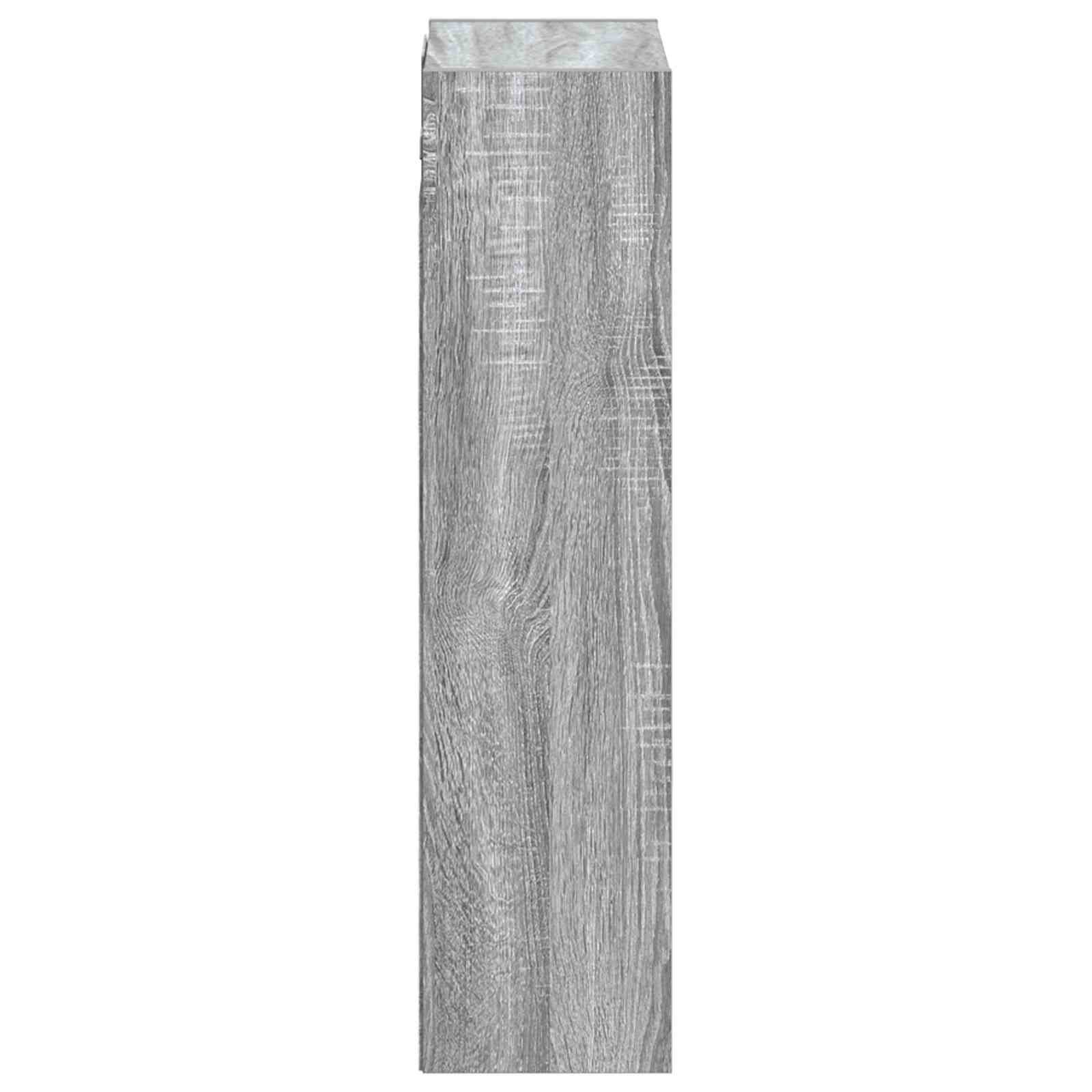 Επιτοίχιος νιπτήρας βανίλιας Γκρι Sonoma 35 x 20 x 81 εκ. - Pakobazaar